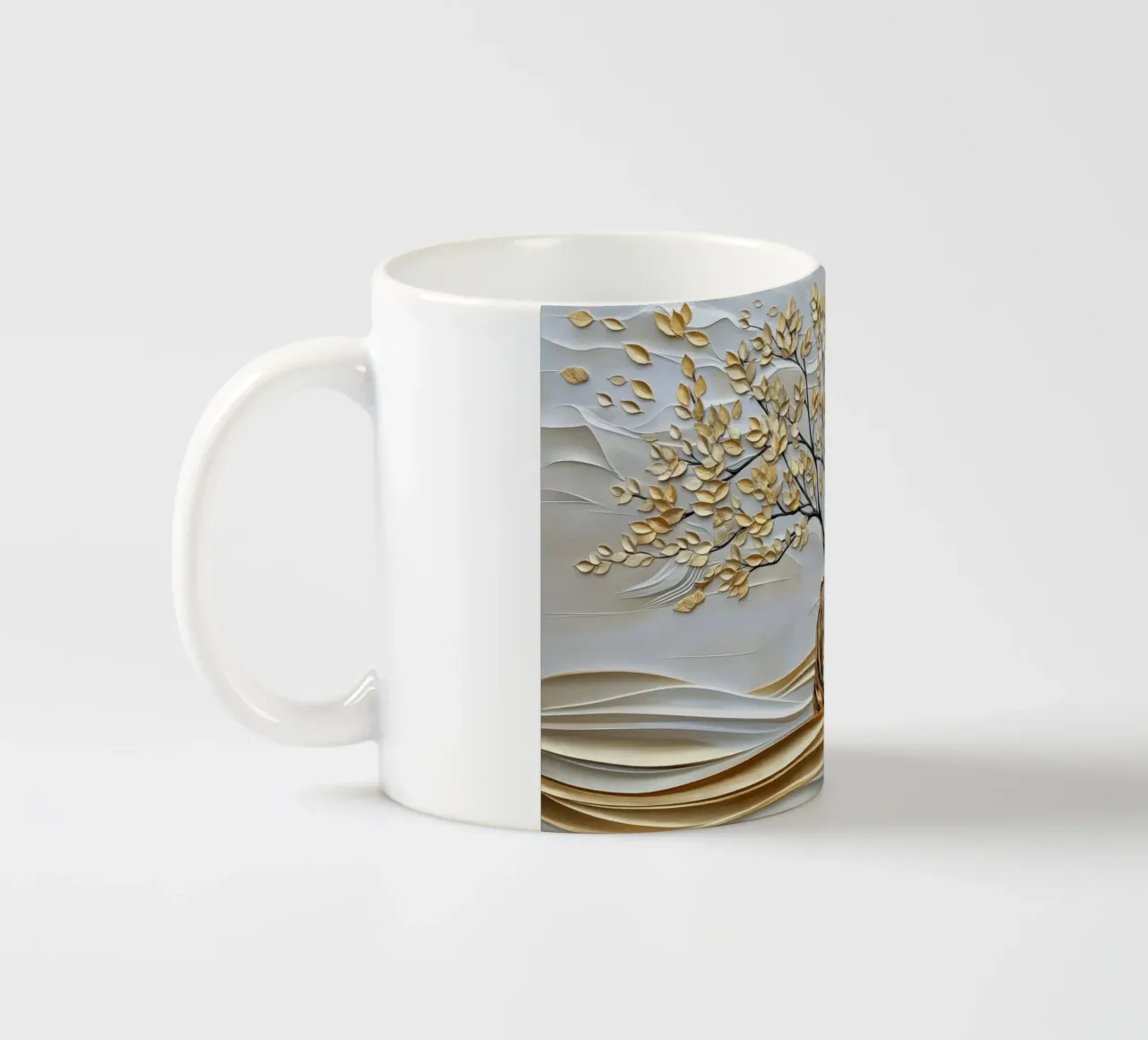 Albero astratto tazza in ceramica da Imagine