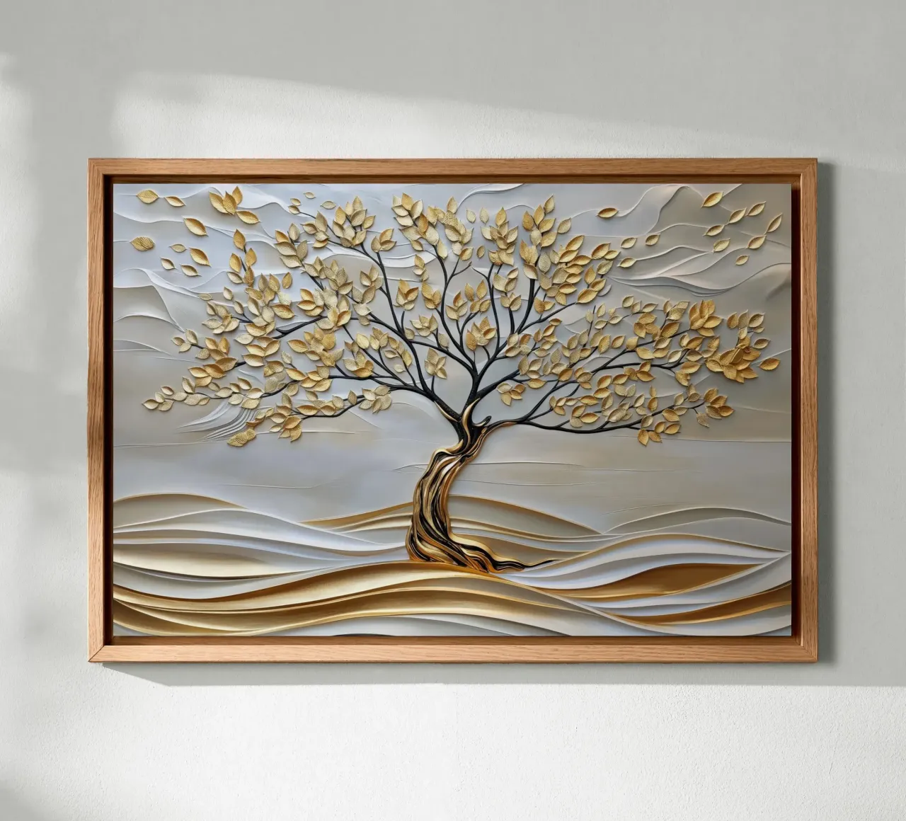 Abstract tree canvas by Imagine