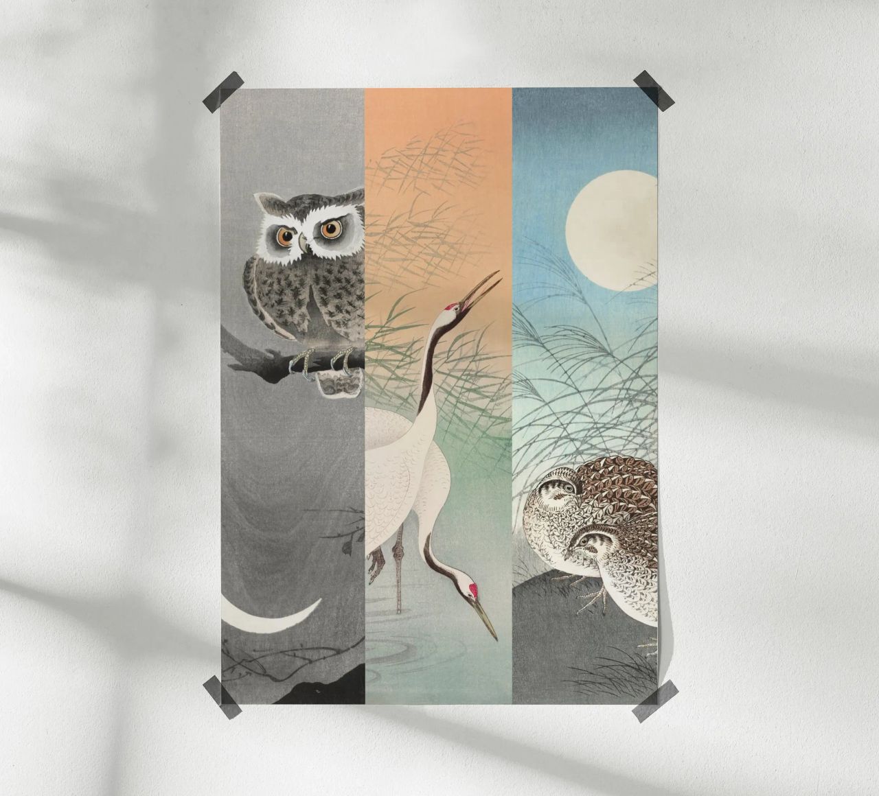 Night Watch | Press Play Art Print Collage Remix poster de Press Play Art Prints