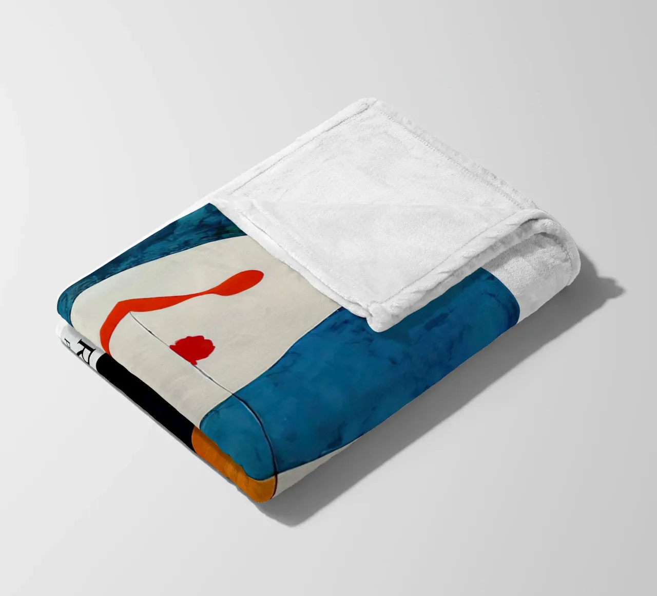 Joan Miro pittura 1979 coperta in pile da Danielshop