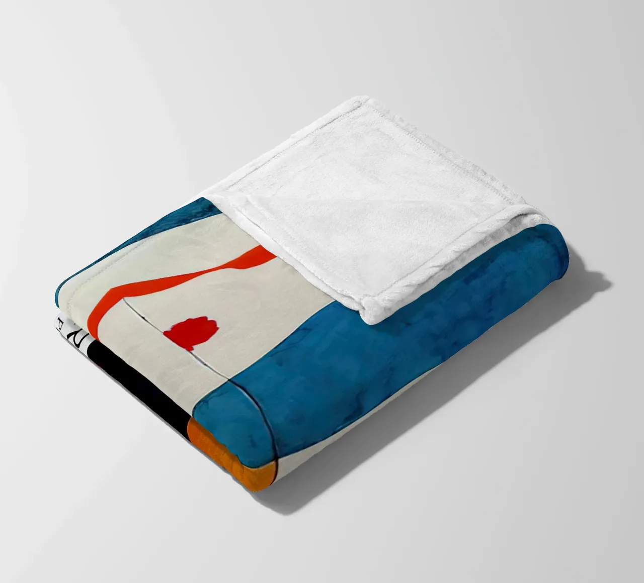 Joan Miro pittura 1979 coperta in pile da Danielshop