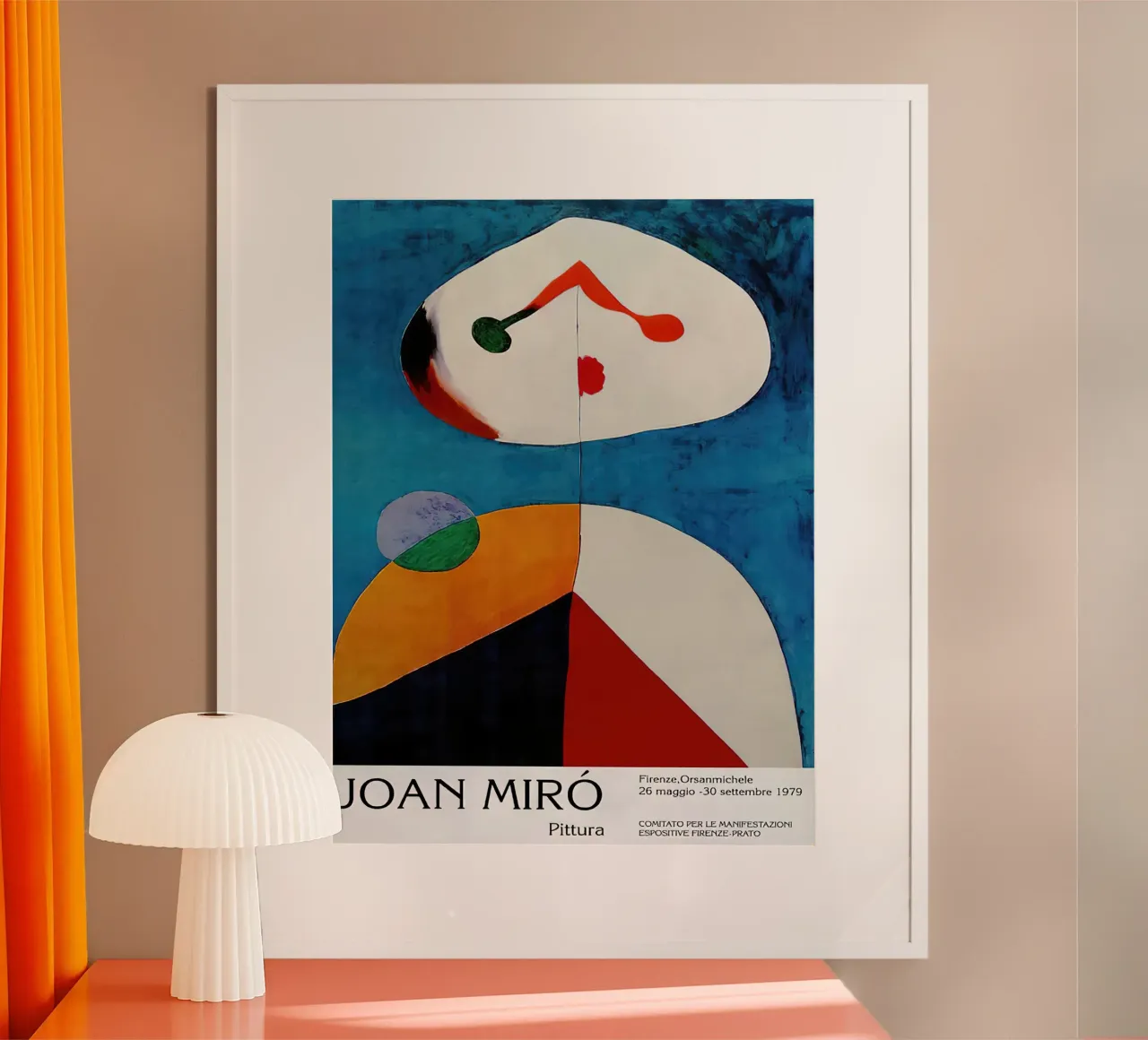 Joan Miro pittura 1979 poster da Danielshop