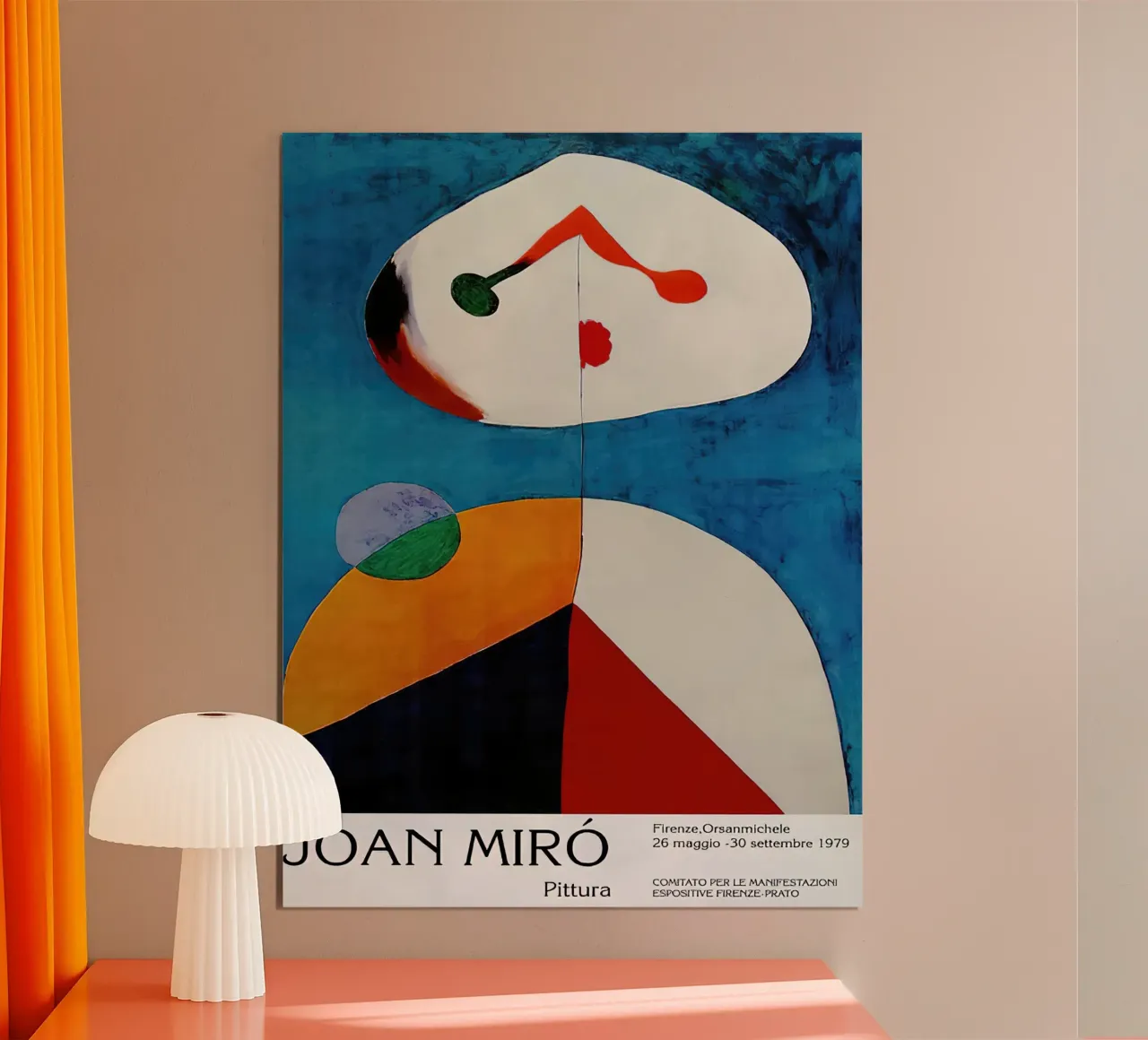 Joan Miro pittura 1979 poster da Danielshop