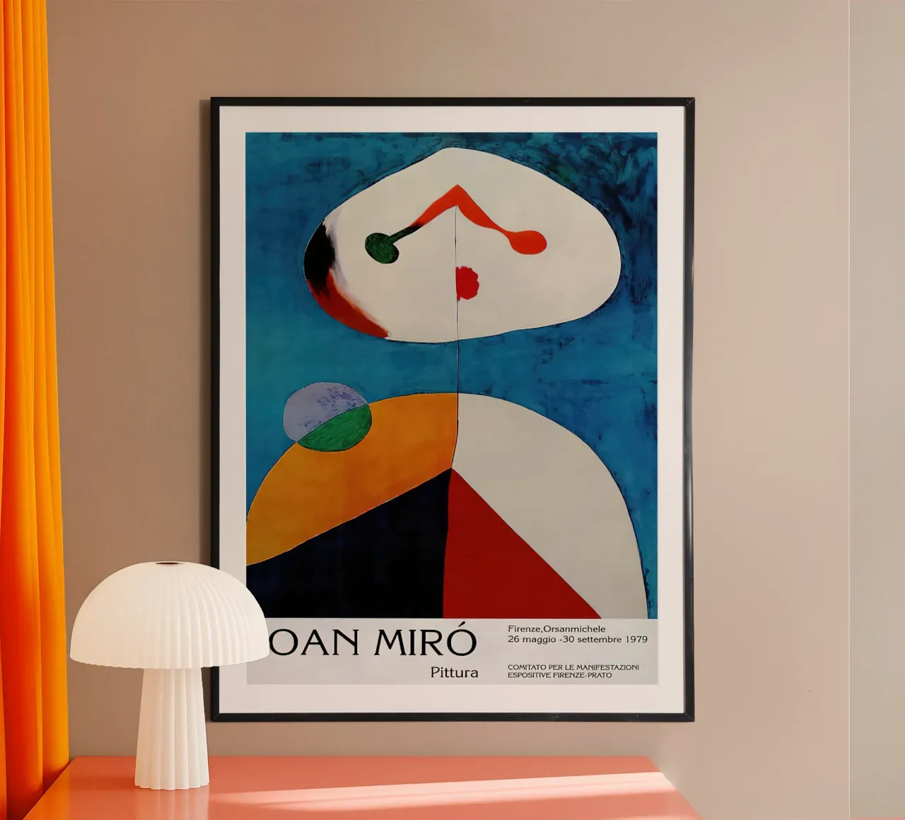 Joan Miro pittura 1979 poster da Danielshop