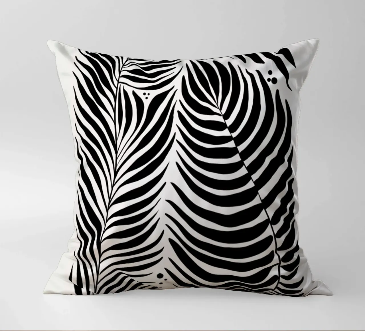 Fern Silhouette cuscino da Graphite