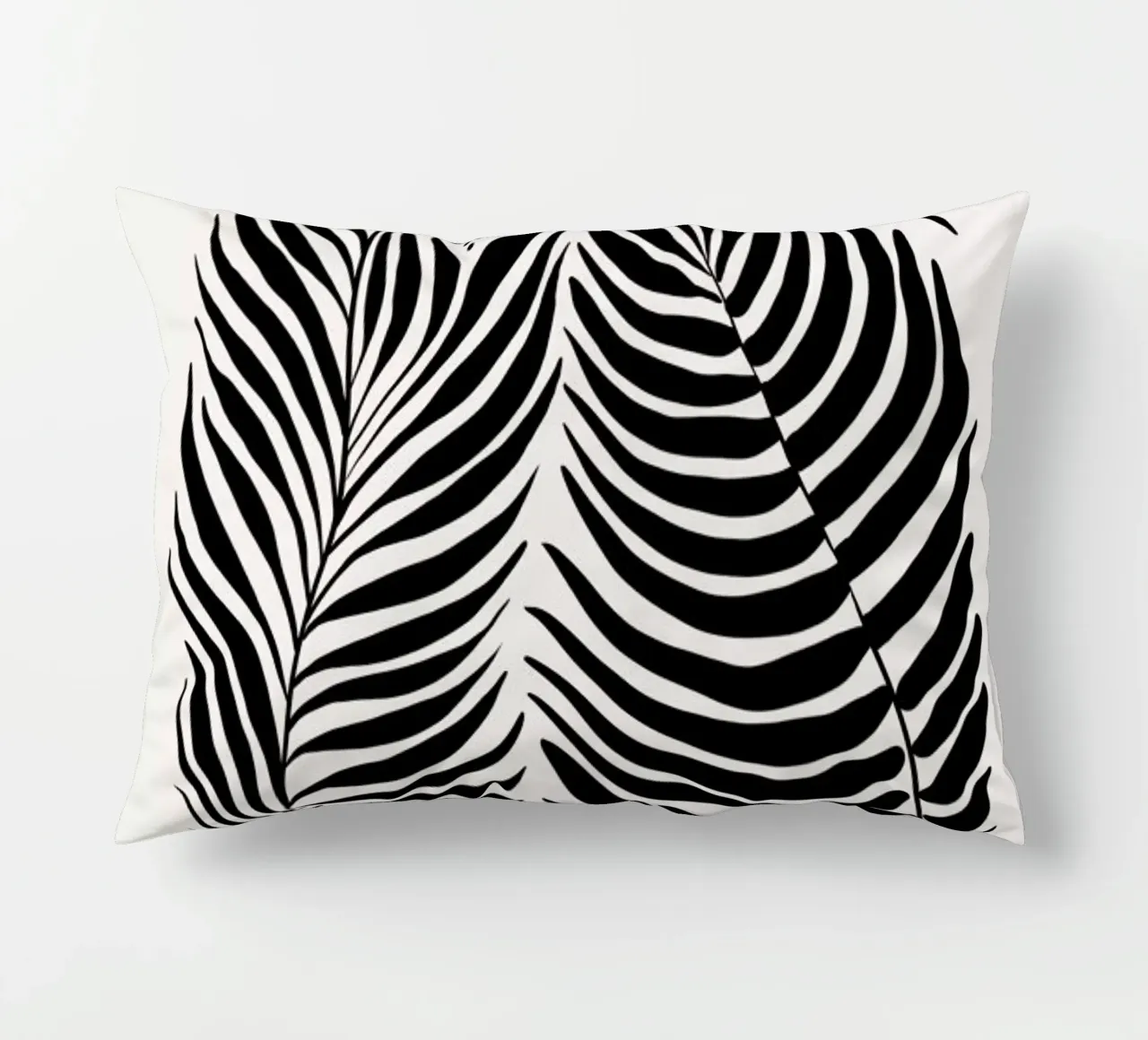 Fern Silhouette cuscino da Graphite