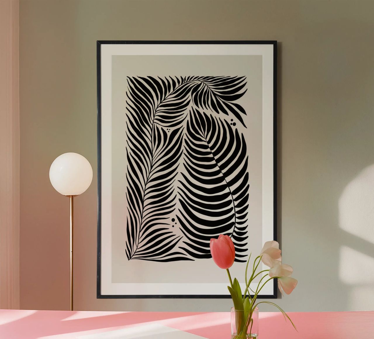 Fern Silhouette poster by Graphite