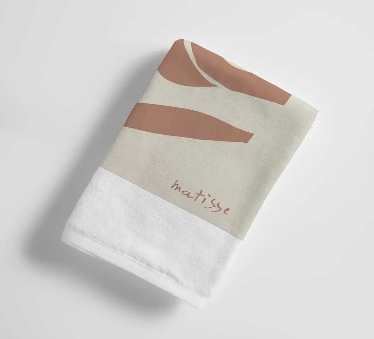 Dancing Figure II by Matisse towel by Mandy Gray
