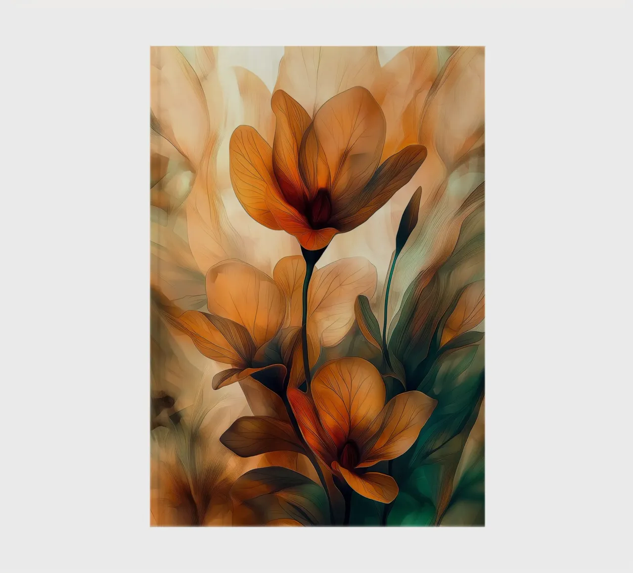 Flower notebook by Imagine