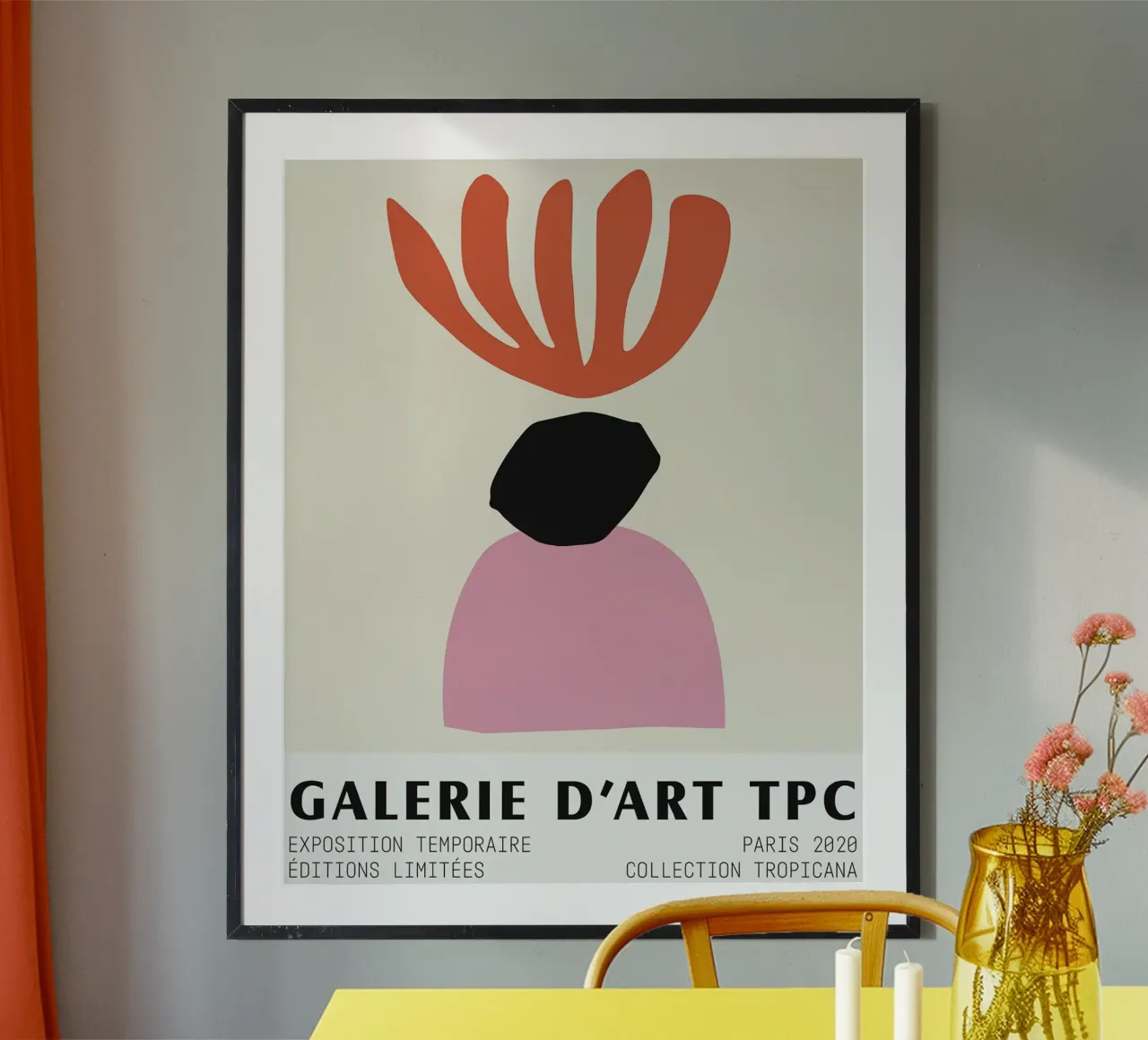 le persone guardano le piante poster da sazkia art