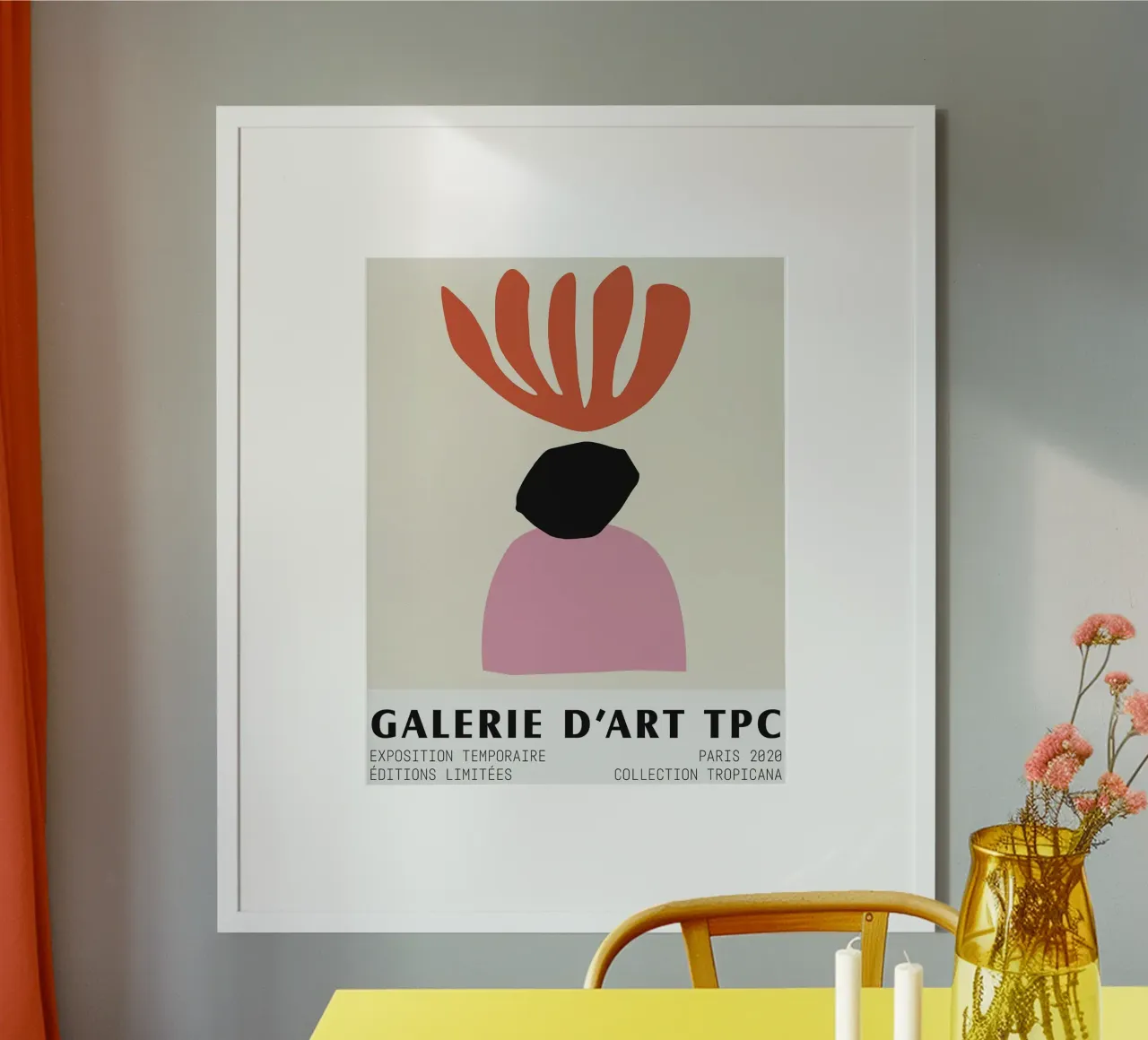 le persone guardano le piante poster da sazkia art