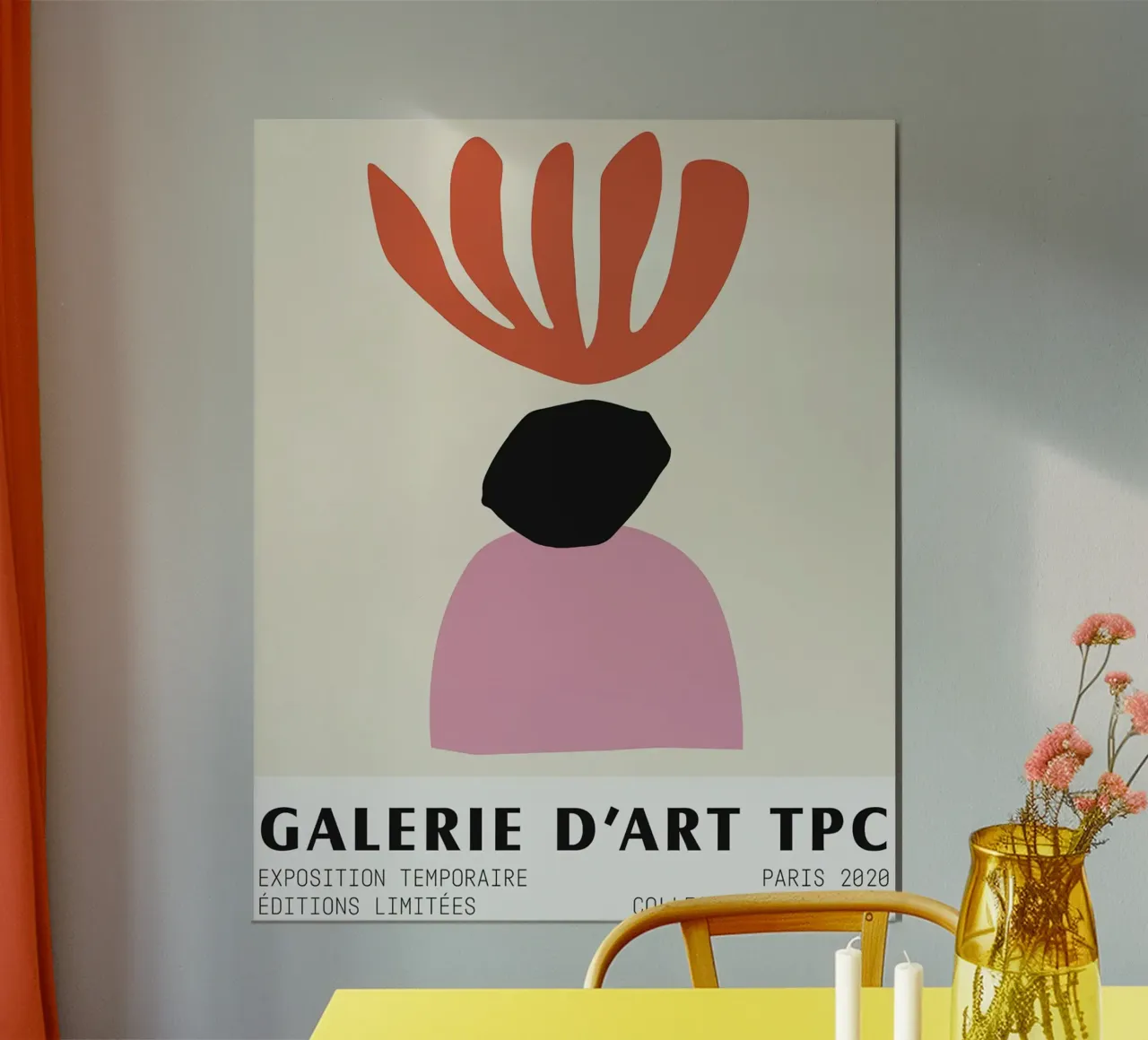 le persone guardano le piante poster da sazkia art