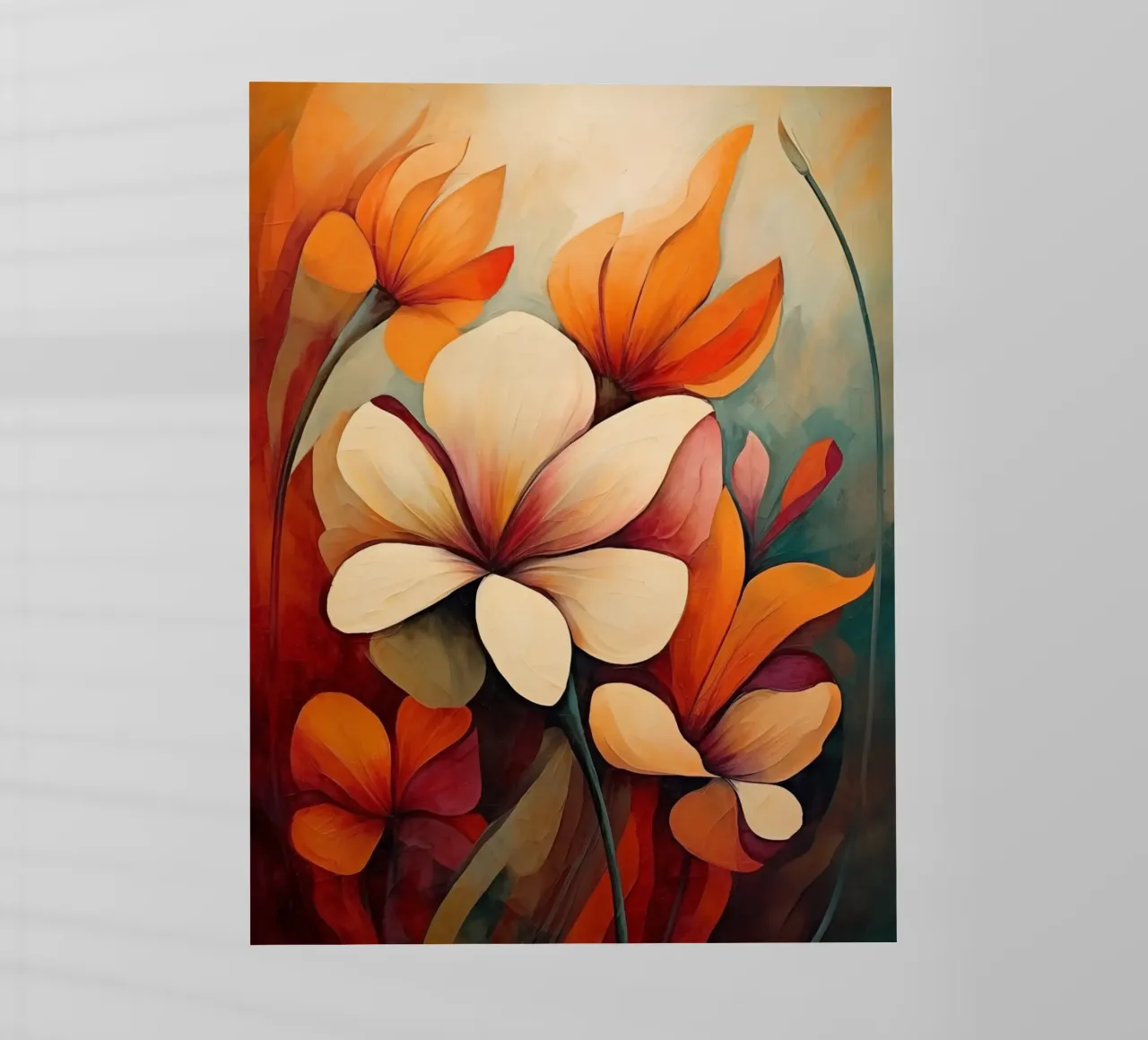 I fiori pellicola backlit da Imagine