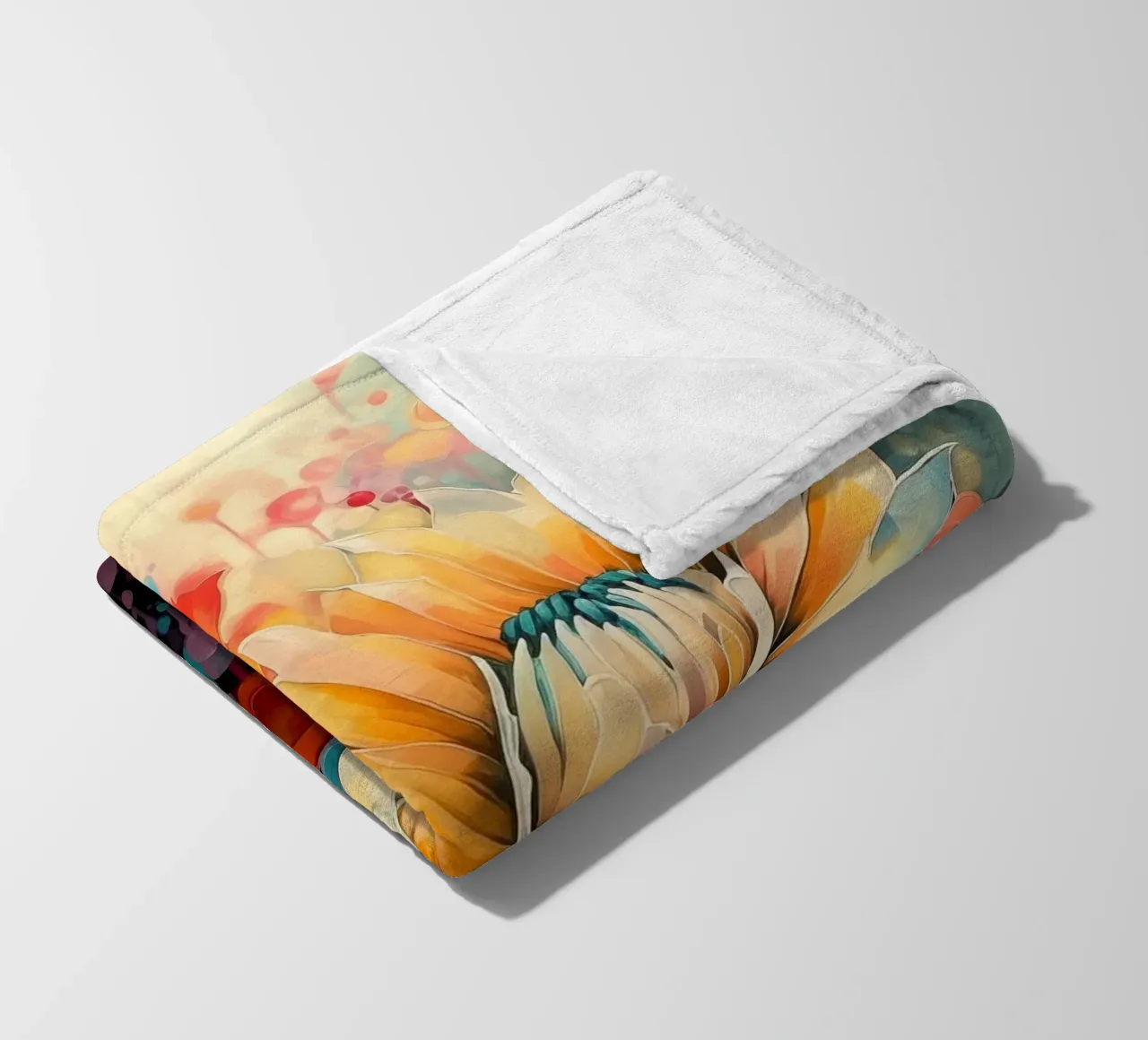 I fiori coperta in pile da Imagine