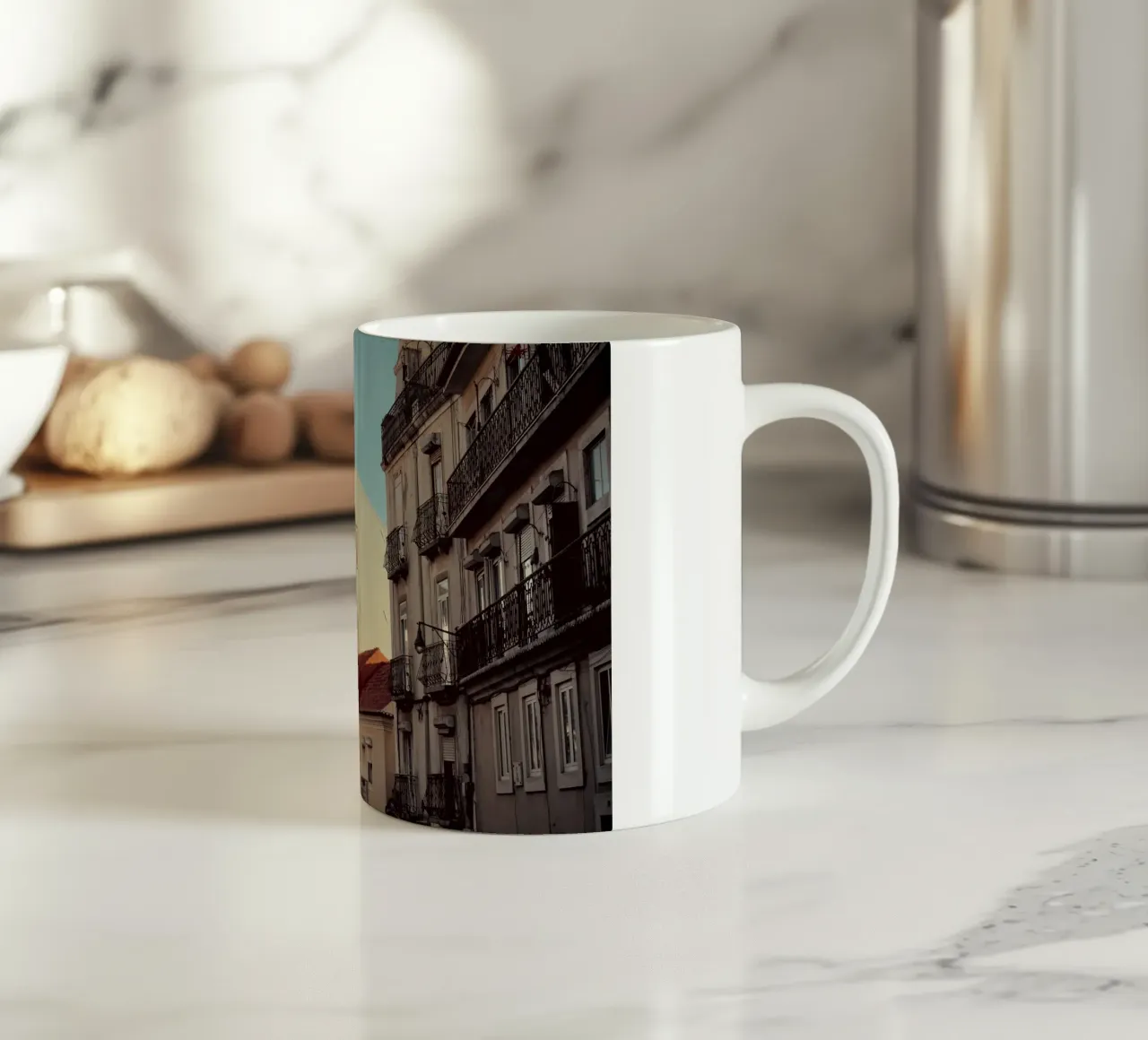 Via Lisbona tazza in ceramica da KISSA STUDIO