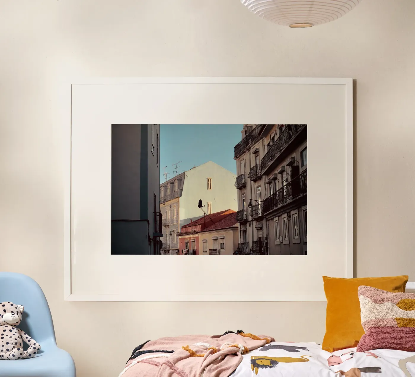 Via Lisbona poster da KISSA STUDIO