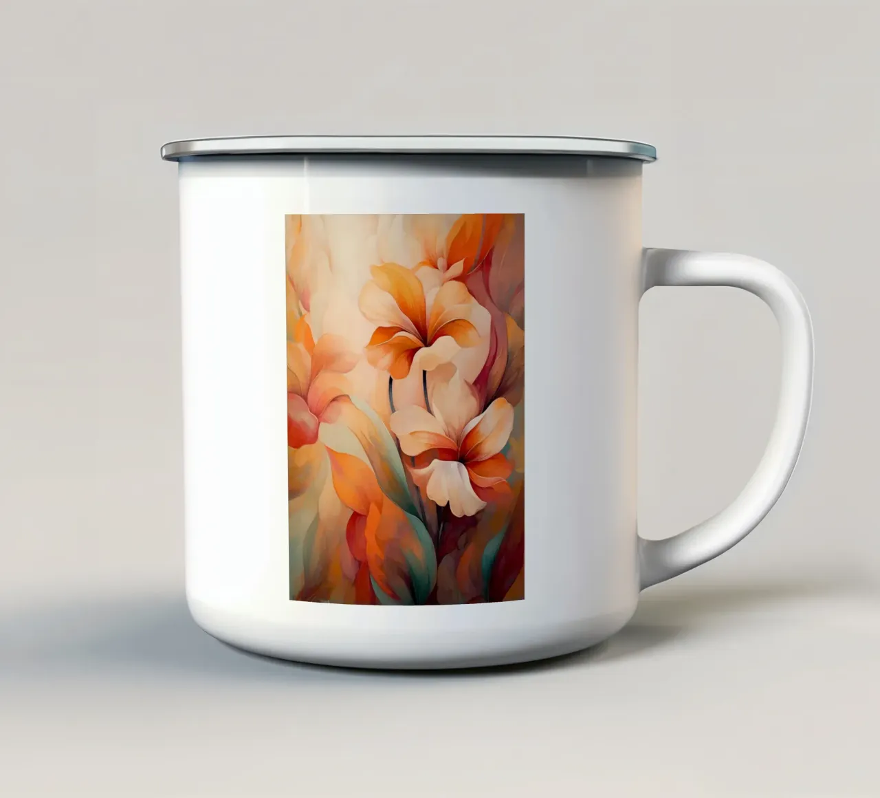 I fiori tazza in smalto da Imagine