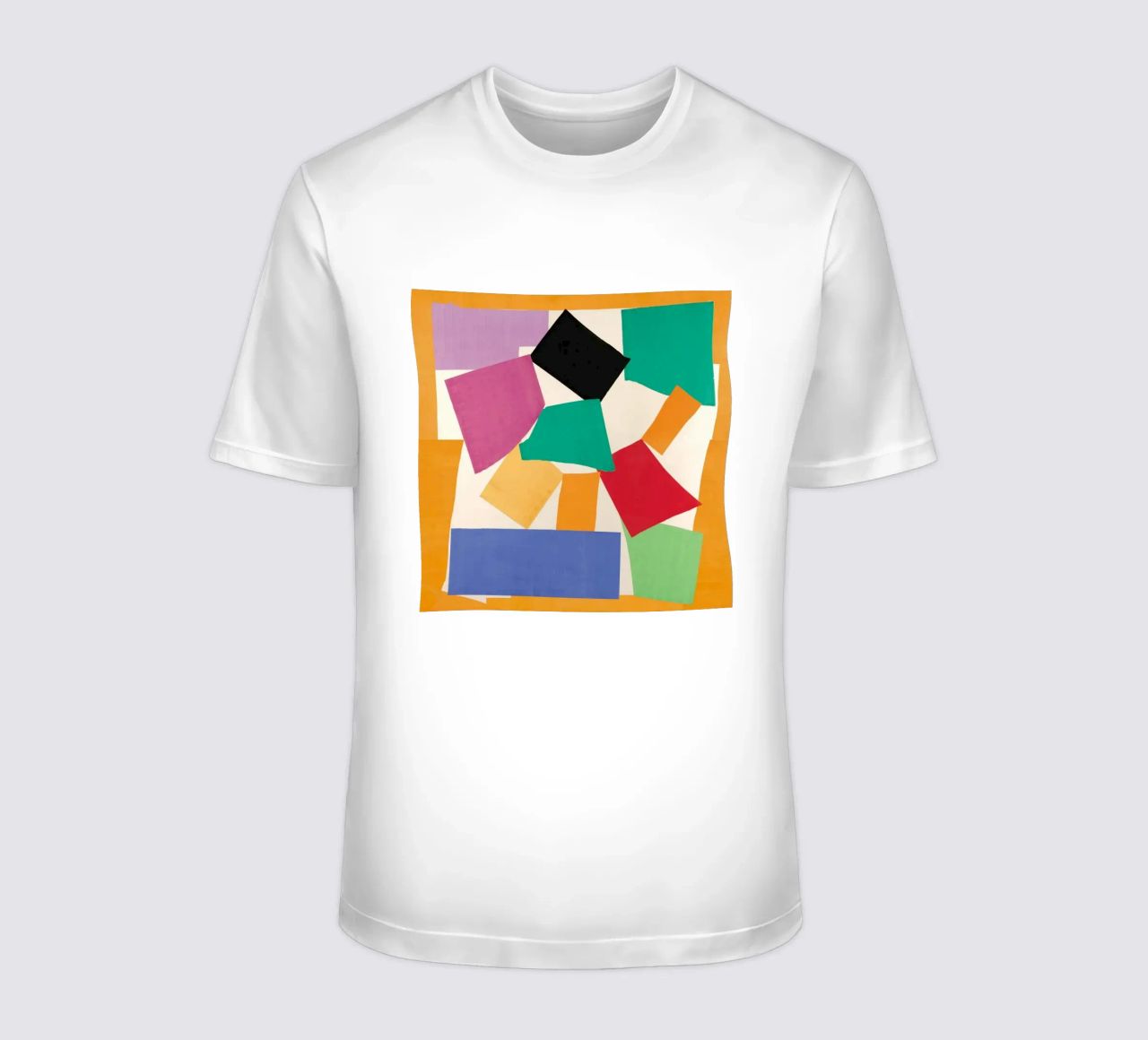 forme geometriche quadrato rettangolo t-shirt da sazkia art