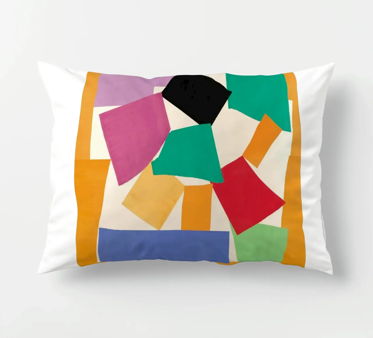 Geometrische Formen Quadrat Rechteck Kissen von sazkia art