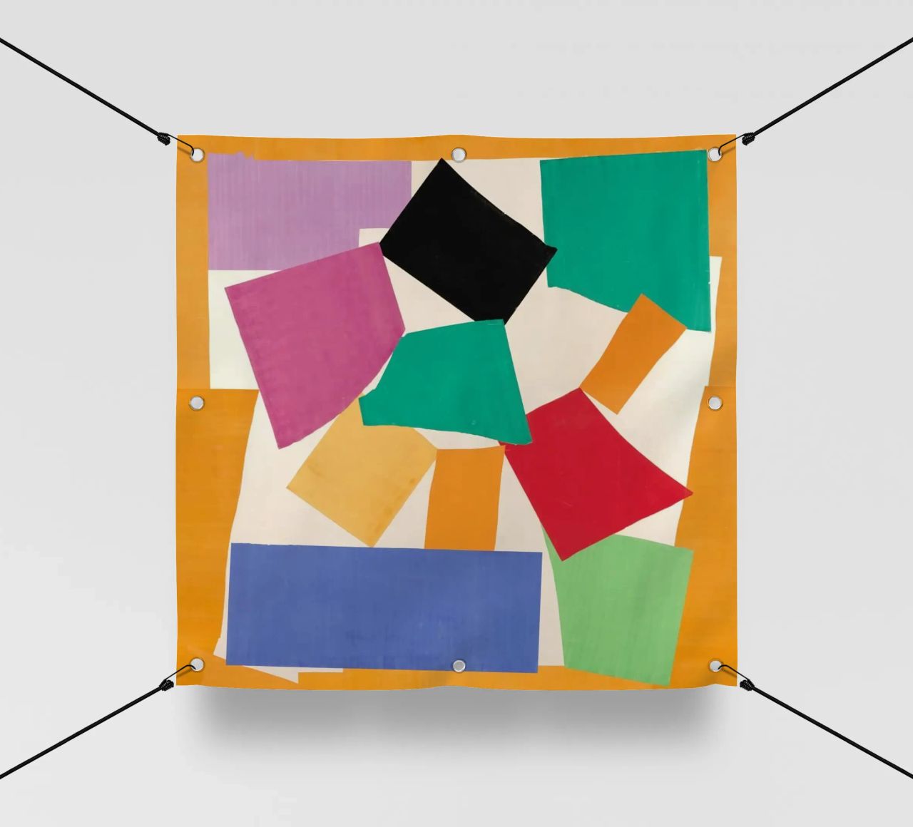 forme geometriche quadrato rettangolo telo in pvc da sazkia art