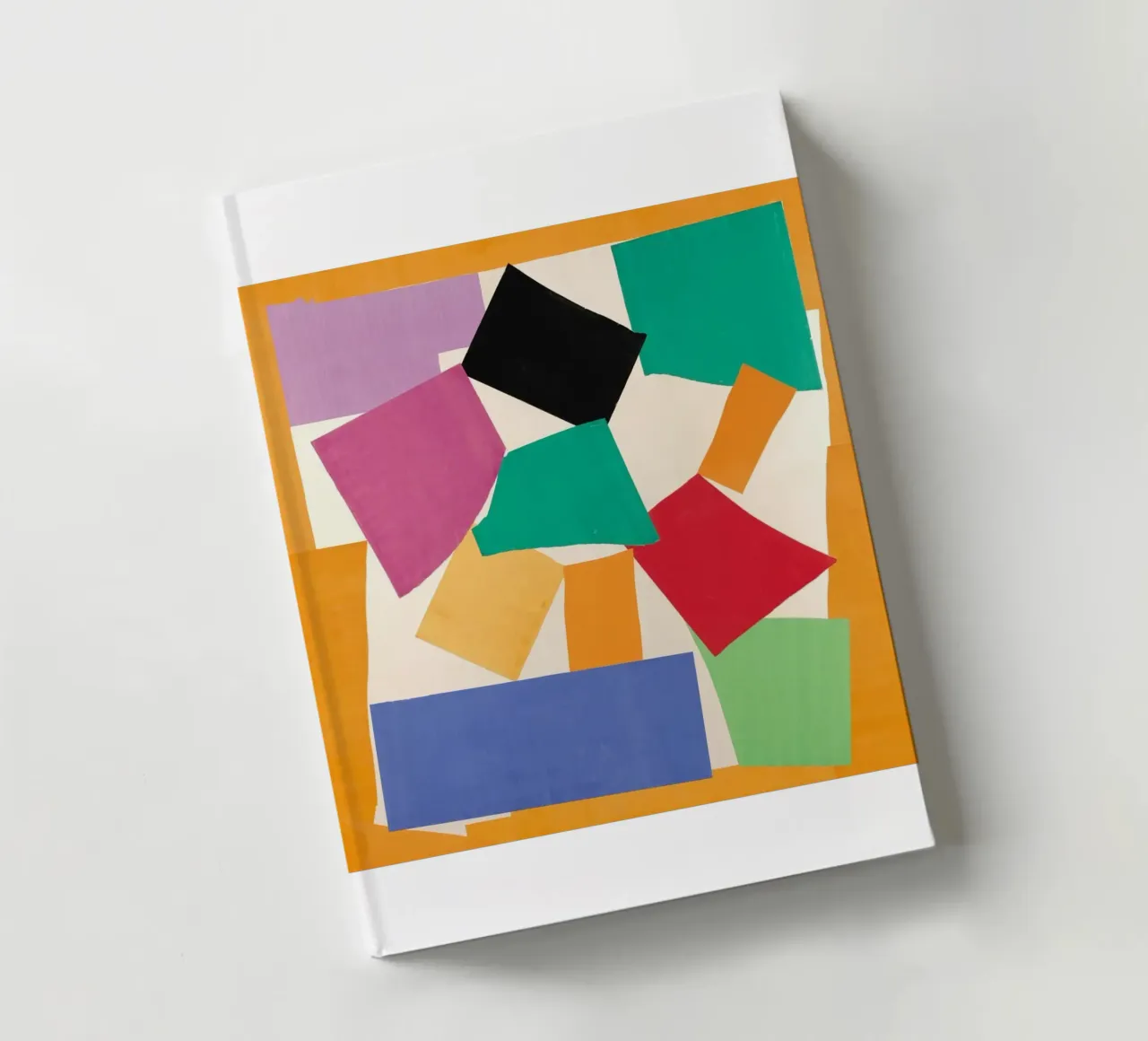 geometric shapes square rectangle notebook by sazkia art