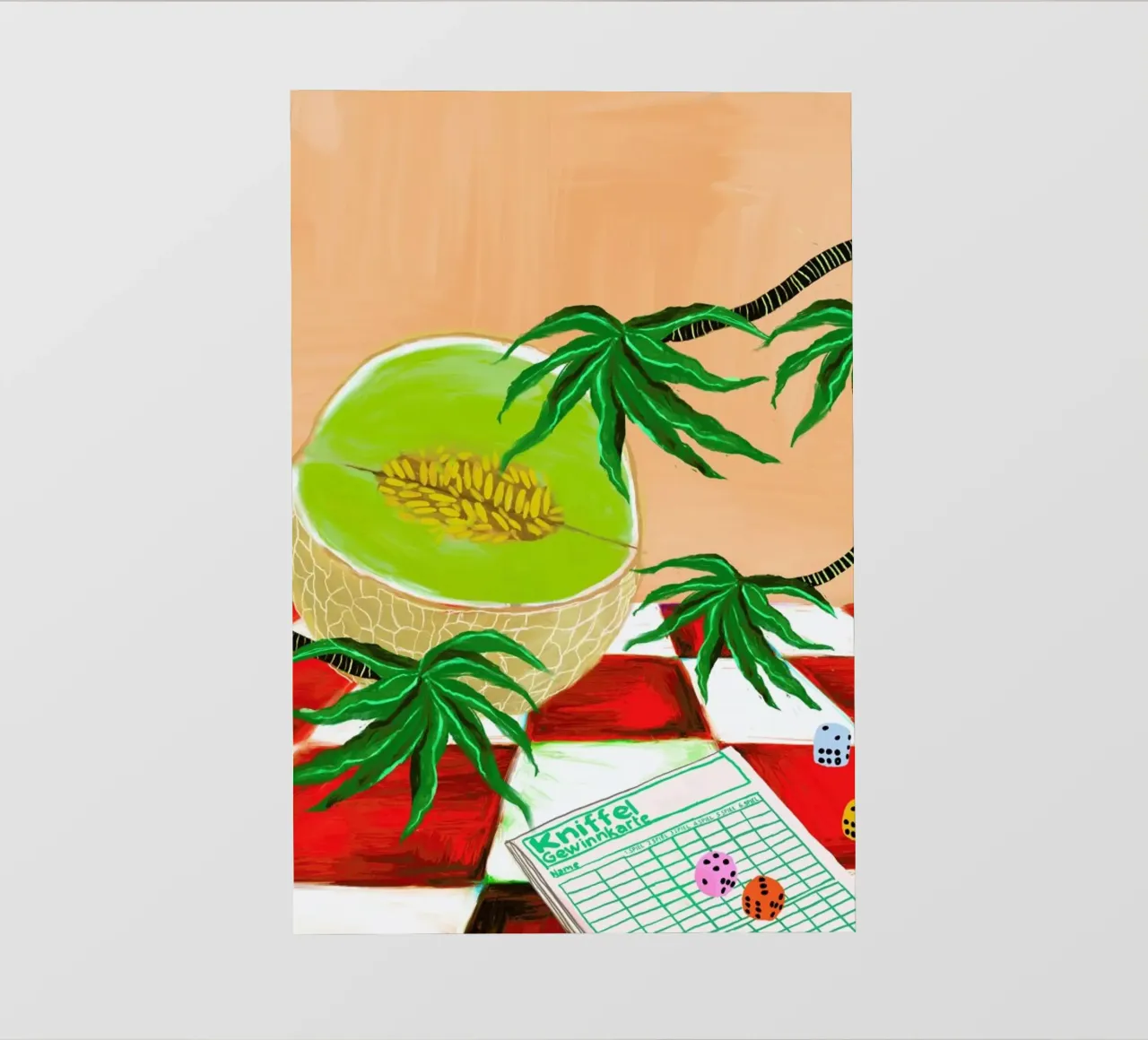 Kniffel pellicola backlit da Eva Wünsch