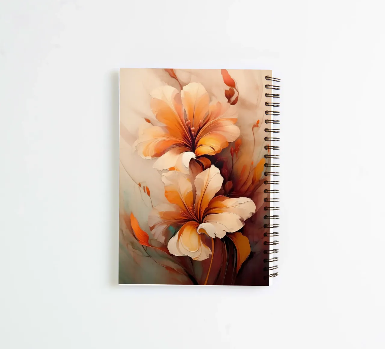 Flowers spiral notebook by Imagine
