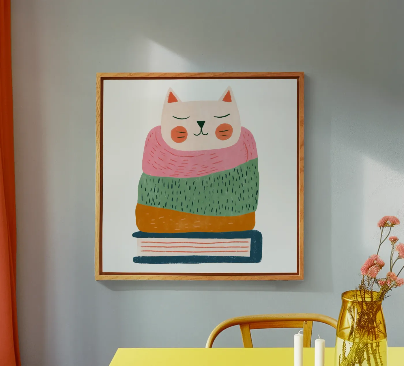 Sleepy Cat plexiglass da HookASmile