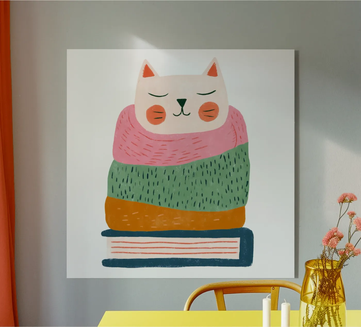 Sleepy Cat plexiglass da HookASmile