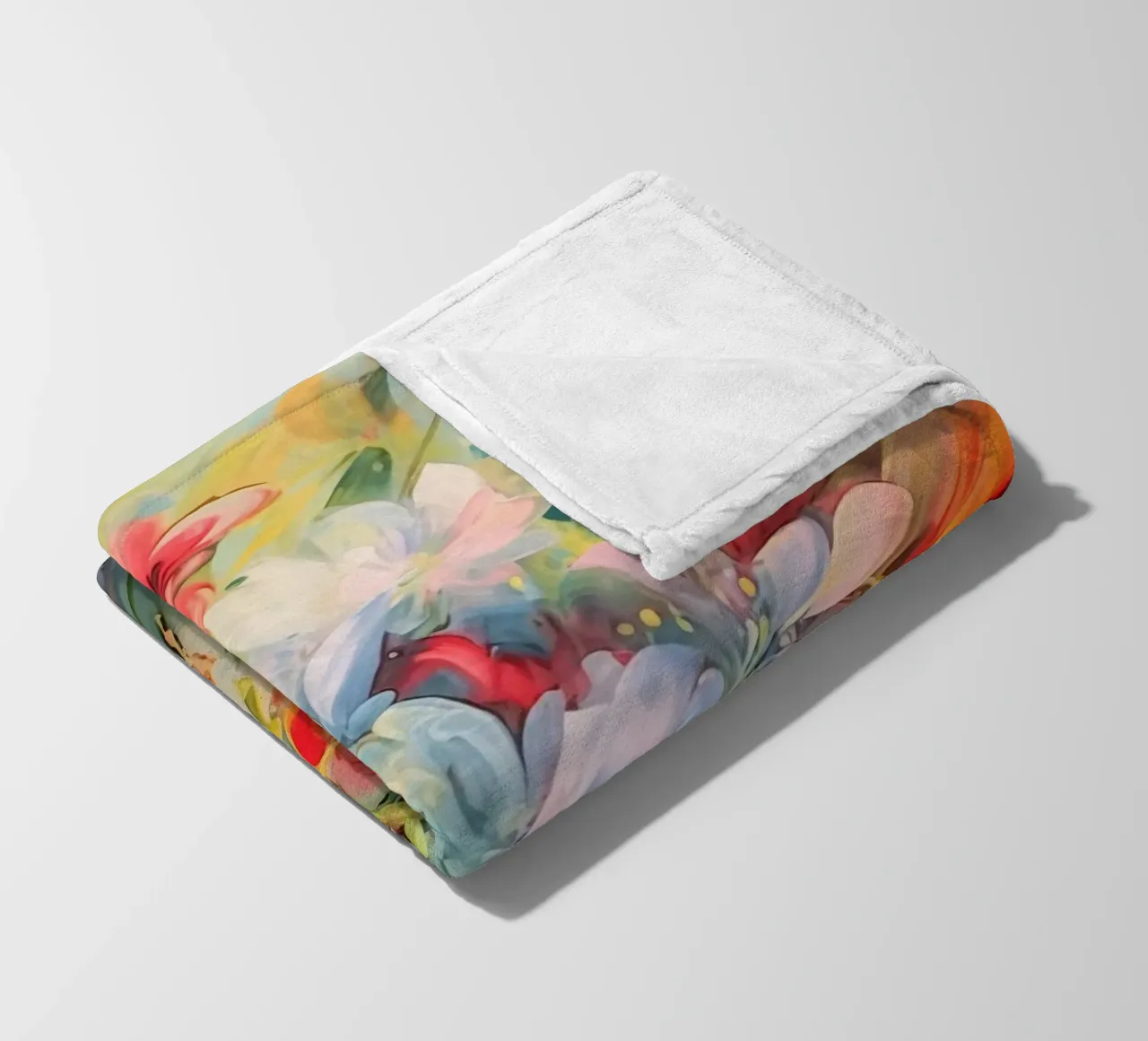 Esplosione di colori coperta in pile da Imagine