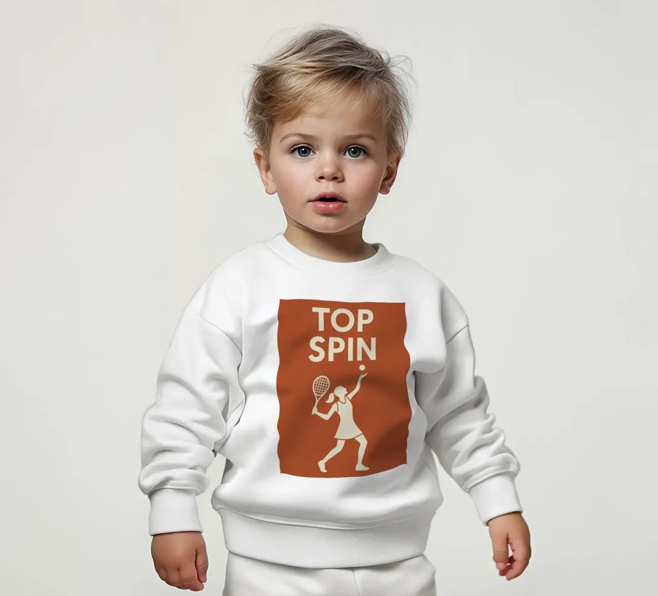 Top Spin felpa neonato da treechild