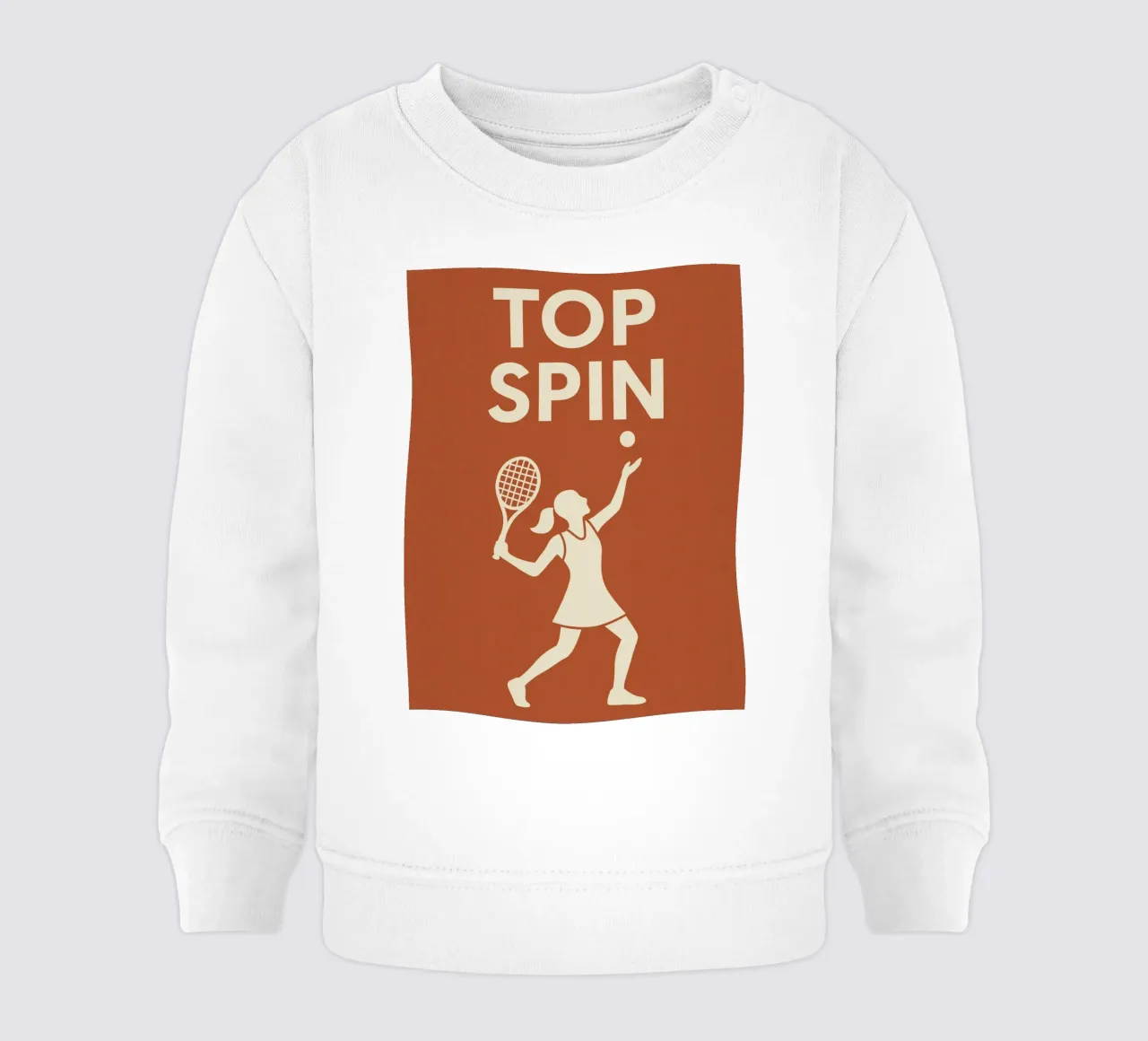 Top Spin felpa neonato da treechild