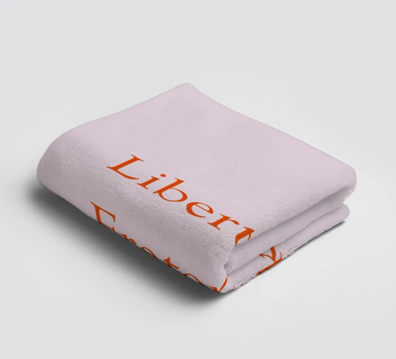 Liberté Fraternité Filterkaffeé asciugamano da bagno da Typo Designs