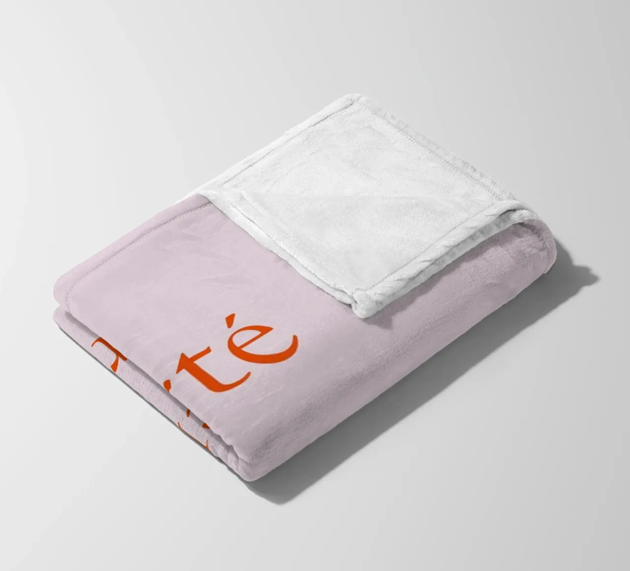 Liberté Fraternité Filterkaffeé coperta in pile da Typo Designs