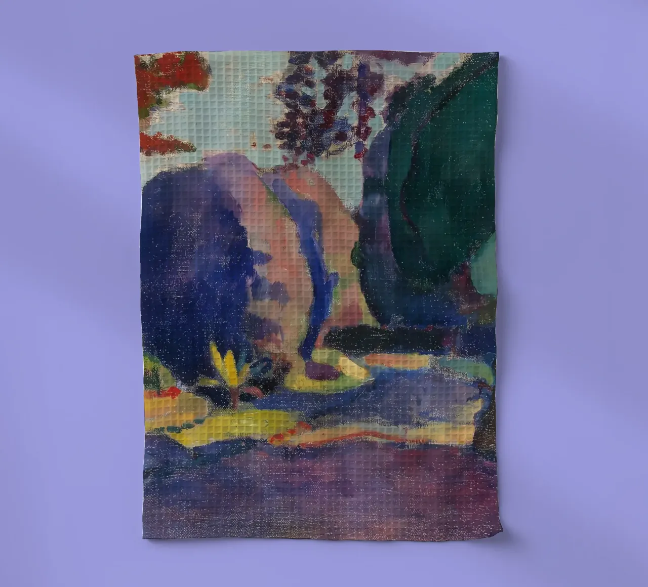 Luxembourg Gardens 1901 tea towel by Stev Shop