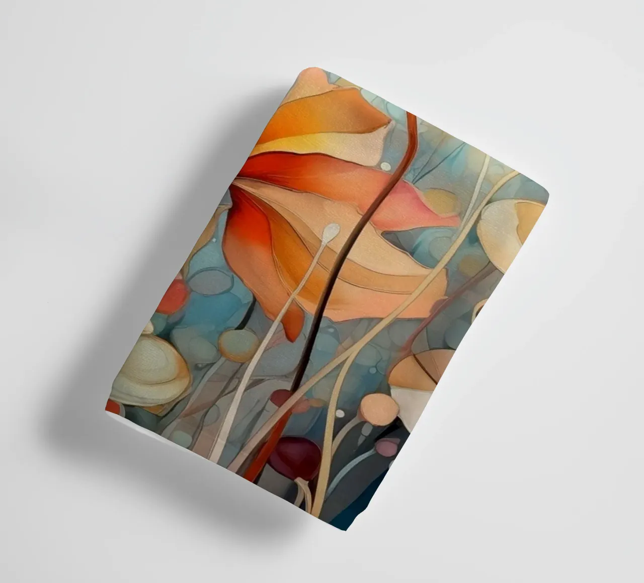 Fiori astratti asciugamano da bagno da Imagine