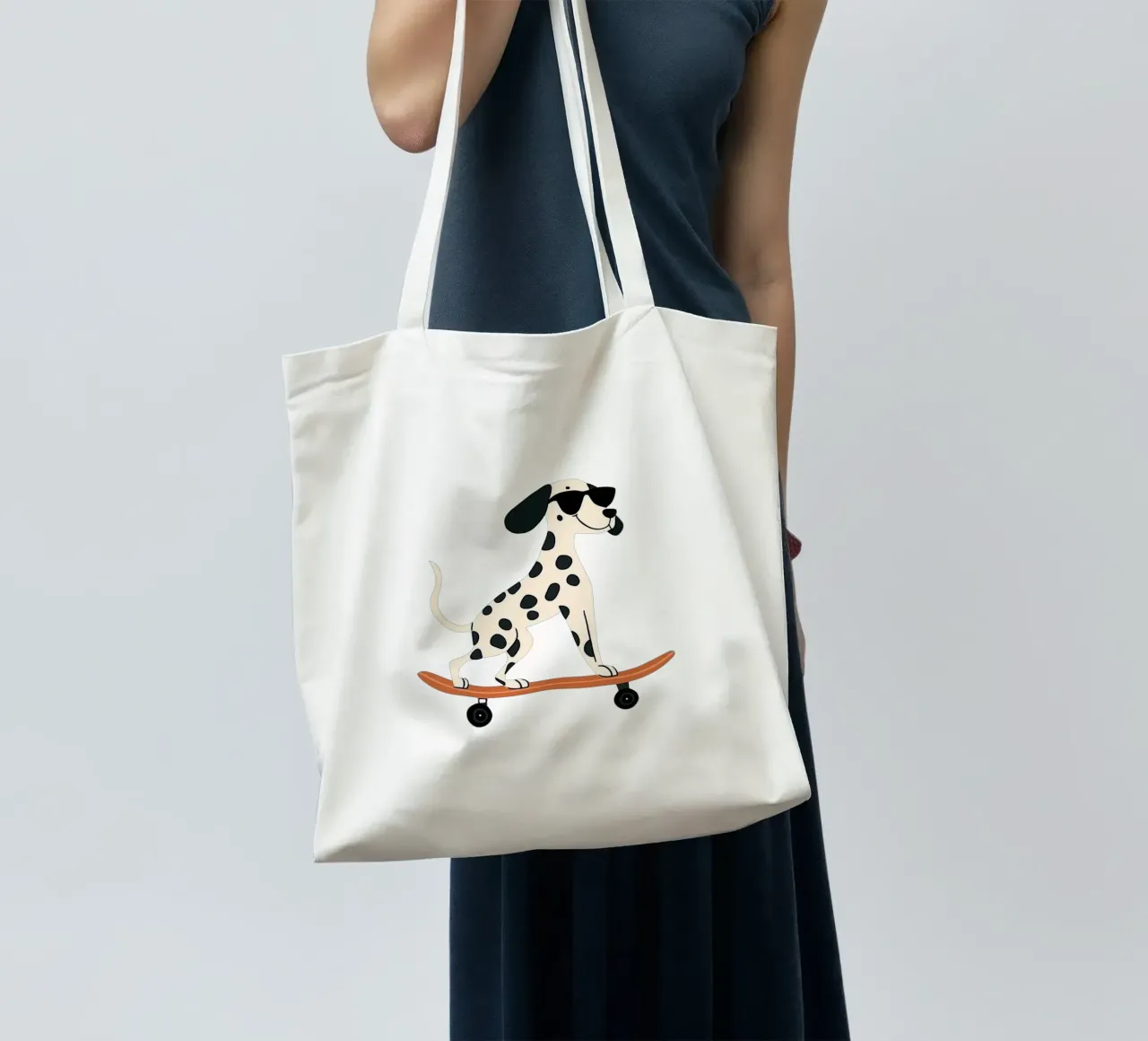 Cane fresco borsa in juta da HookASmile