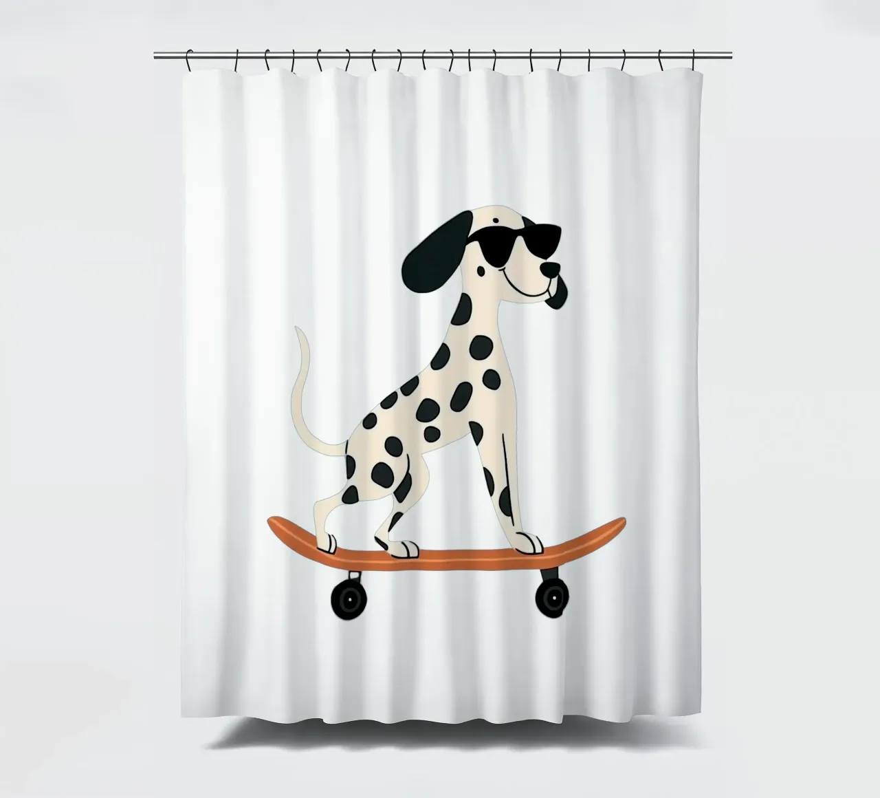 Cane fresco tenda da doccia da HookASmile