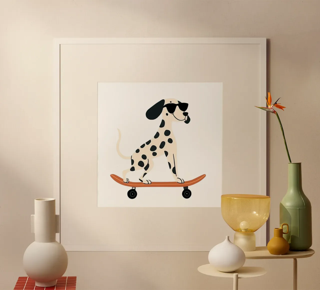 Cool Dog poster by HookASmile