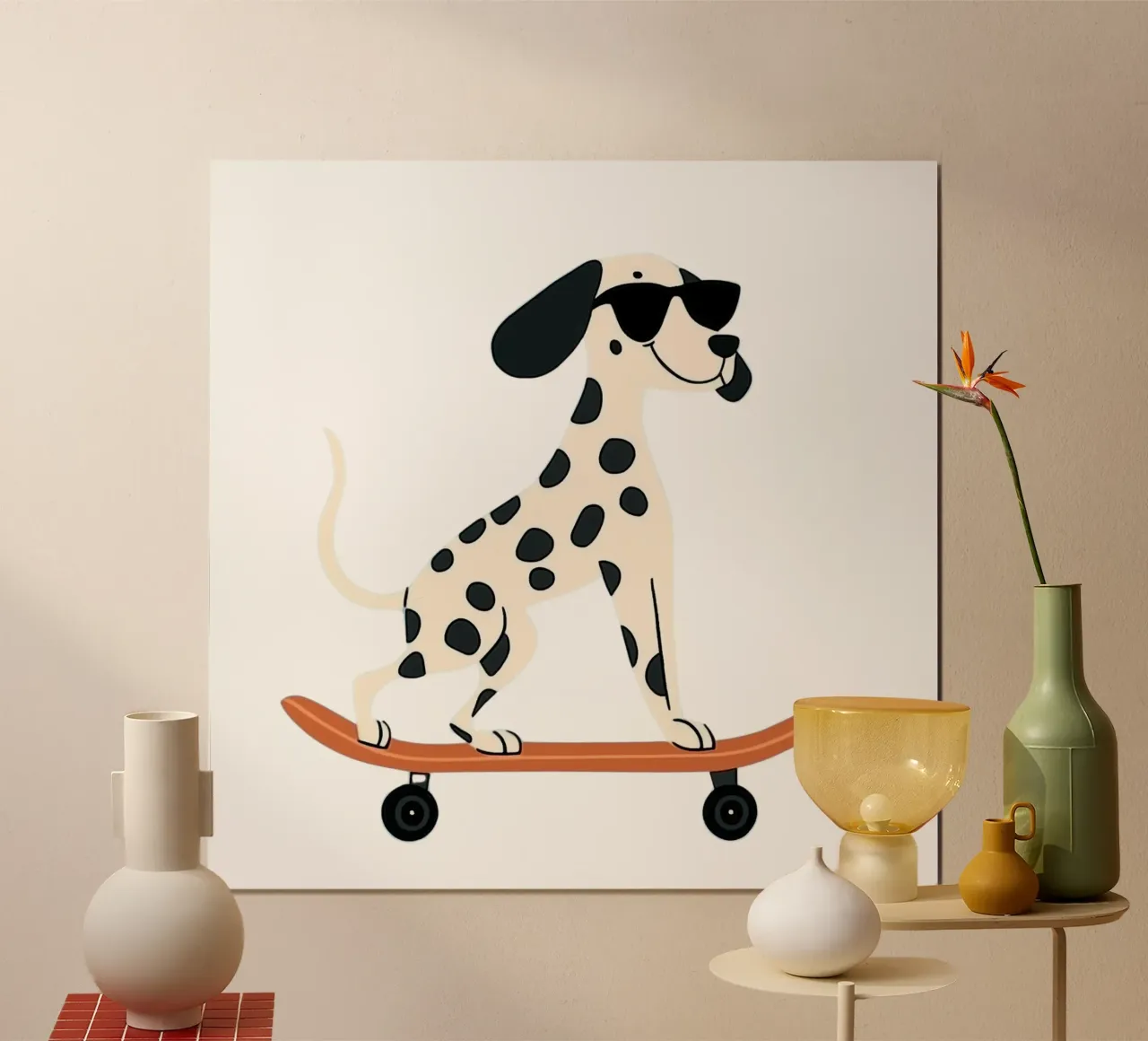 Cool Dog poster by HookASmile