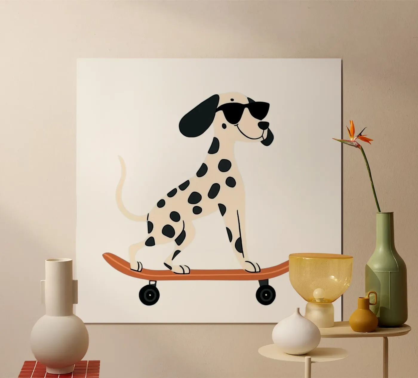 Cool Dog poster by HookASmile