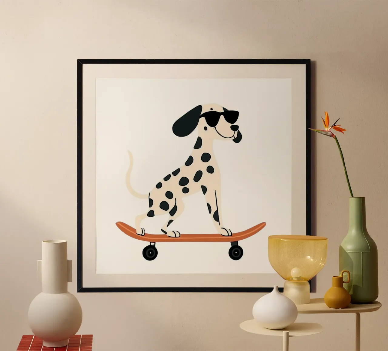 Cool Dog poster by HookASmile