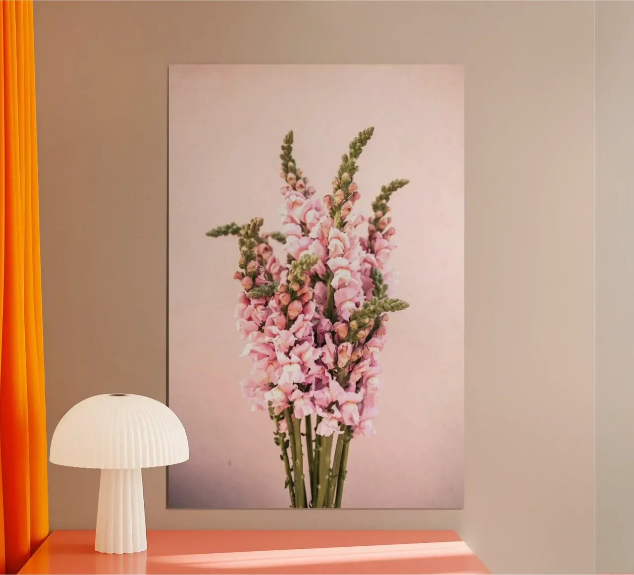 Snapdragons poster con telaio in alluminio da EyeEm Mobile GmbH