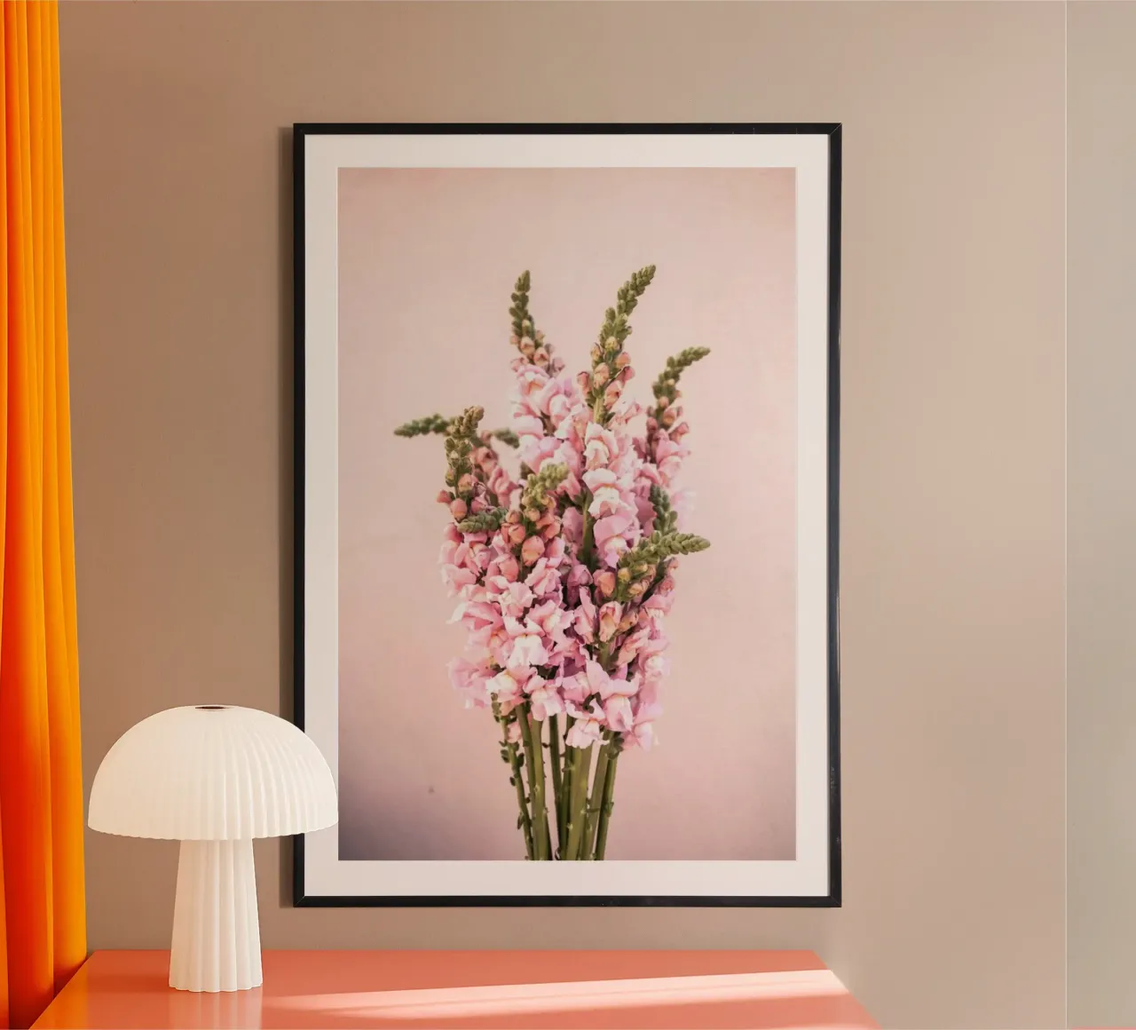Snapdragons poster con telaio in alluminio da EyeEm Mobile GmbH