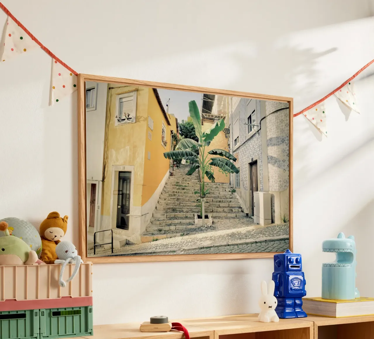 Albero delle palme - Via Lisbona plexiglass da KISSA STUDIO