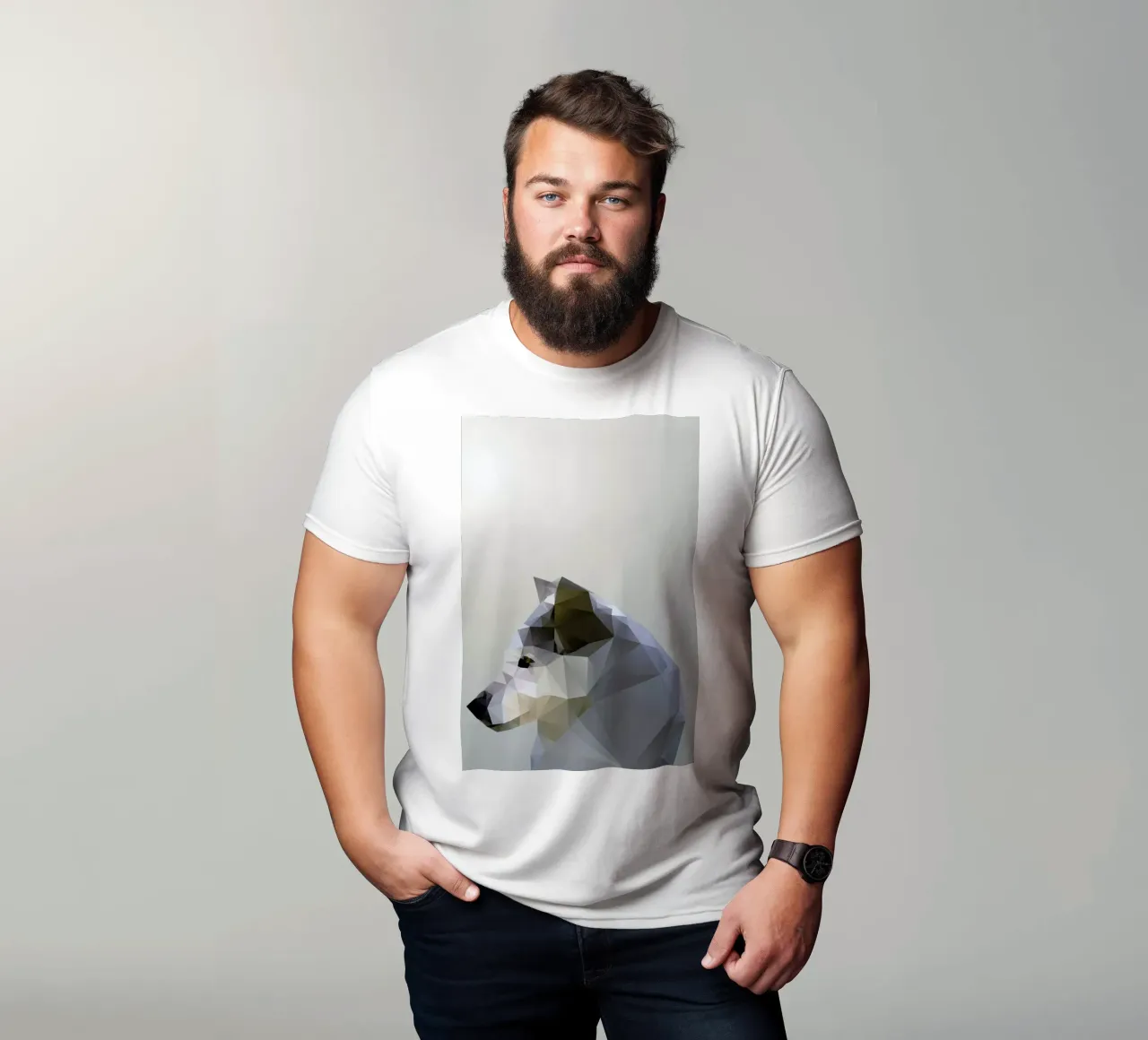 Geo Winter Fox t-shirt da Three Of The Possessed