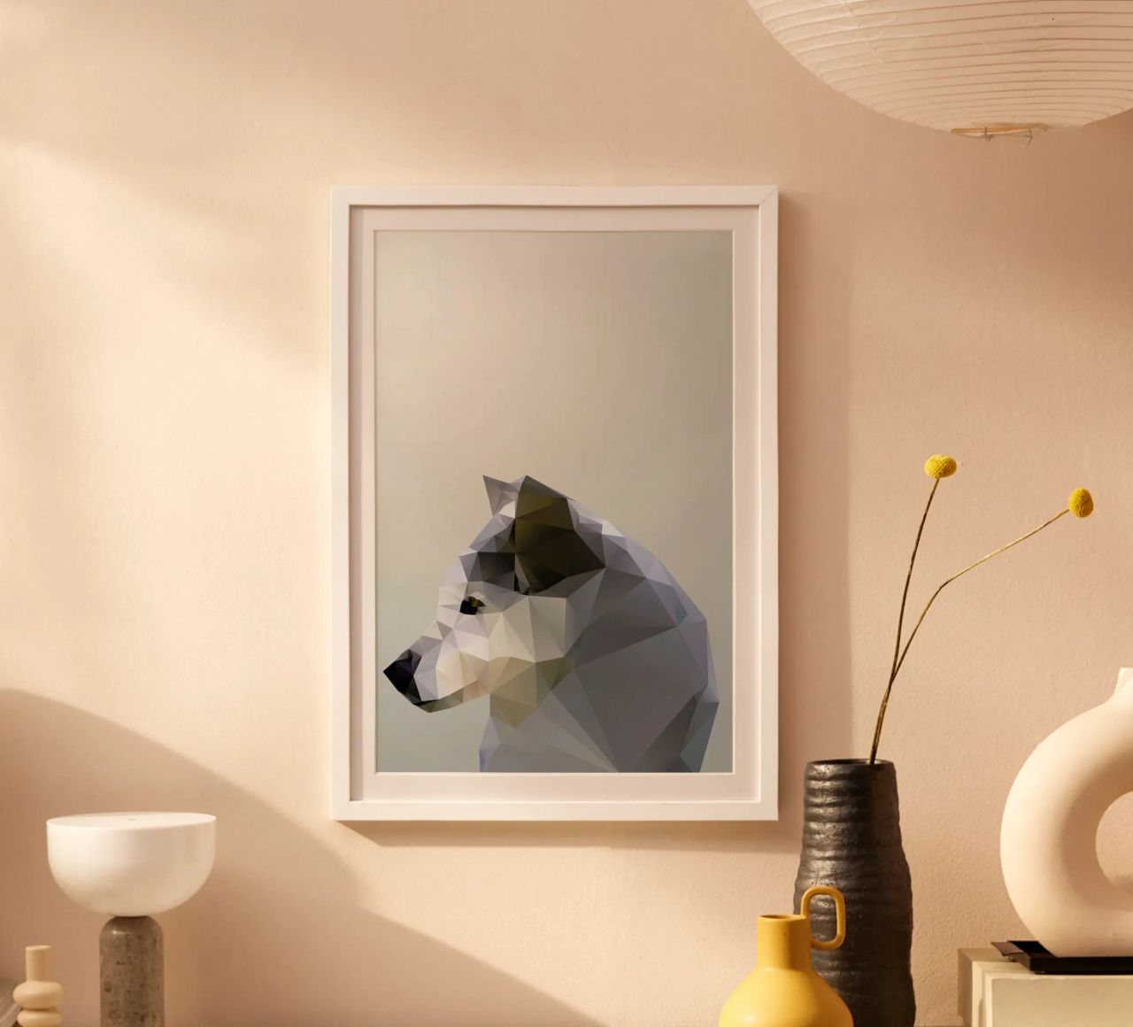 Geo Winter Fox Poster von Three Of The Possessed