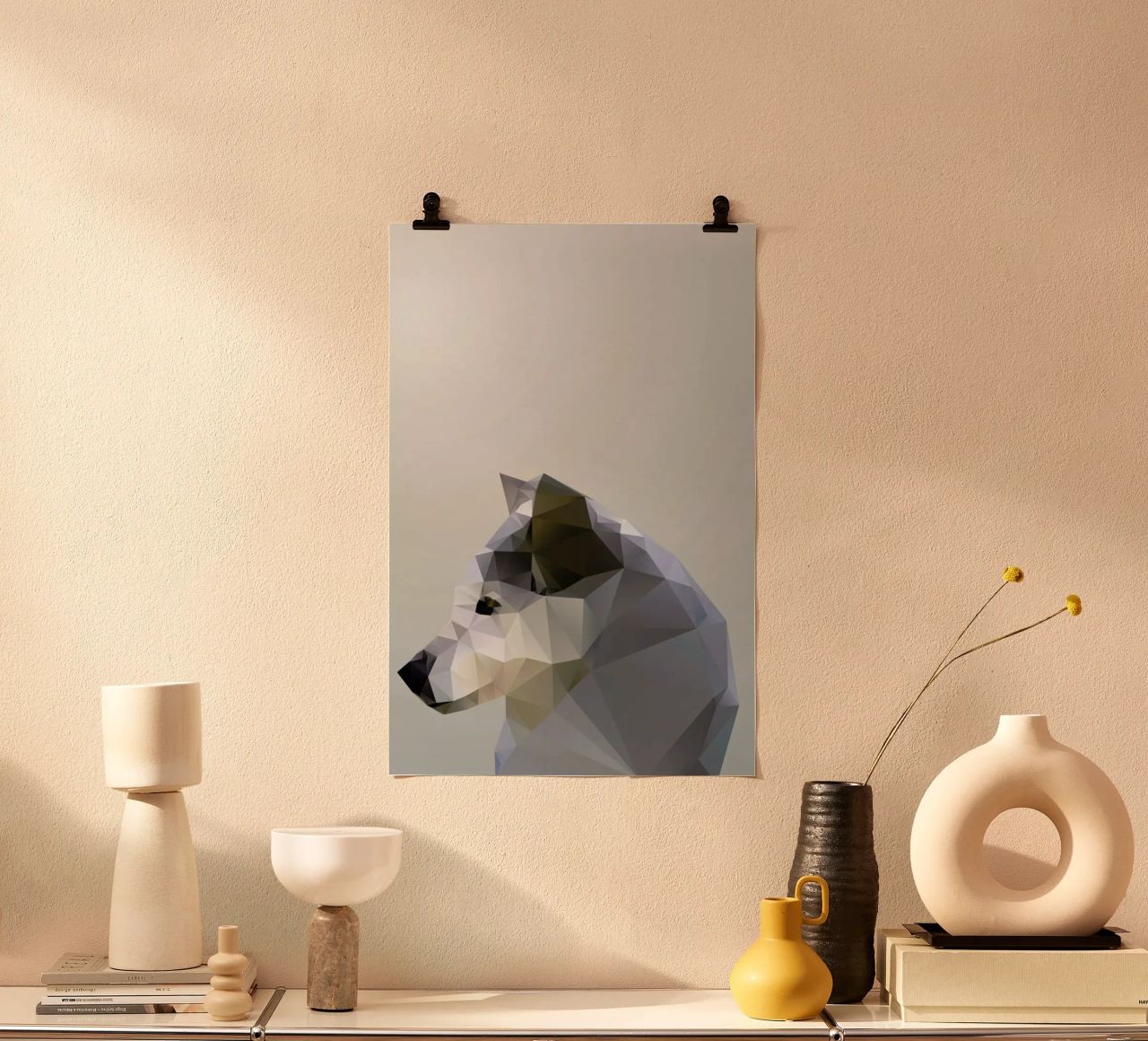 Geo Winter Fox Poster von Three Of The Possessed