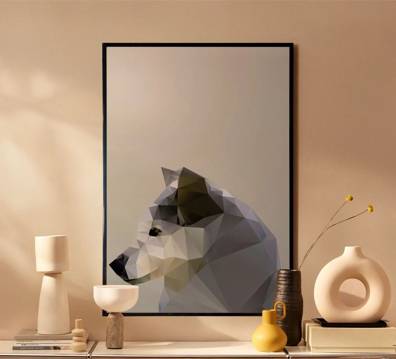 Geo Winter Fox Poster von Three Of The Possessed