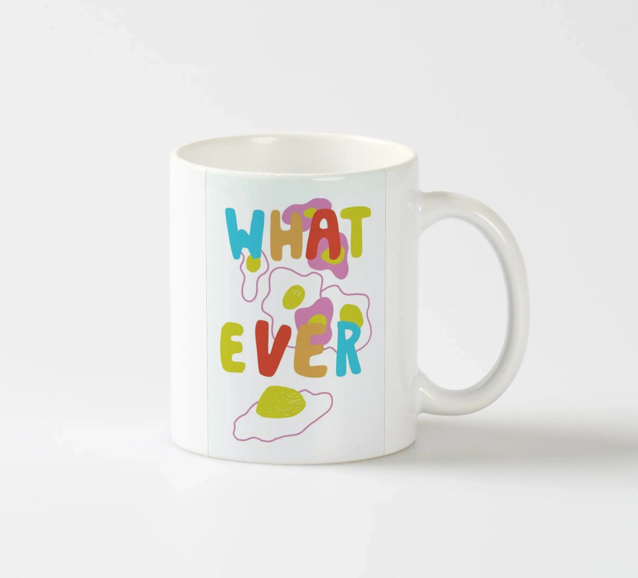 What Ever Eggs Color Pop Food tazza in ceramica da Vasare Nar